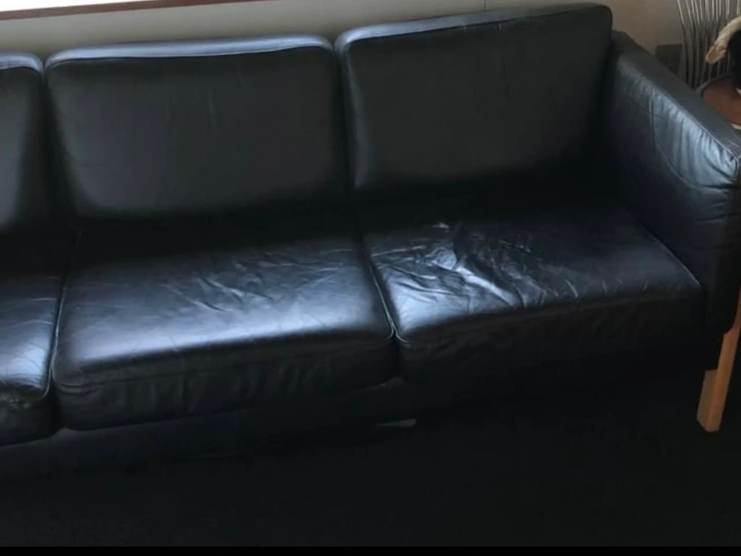 Retro lædersofa