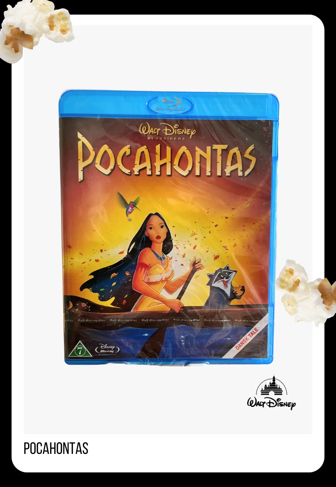 Disney Pocahontas på BluRay (Uåbnet)