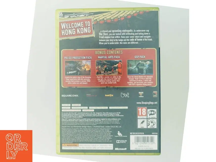 Sleeping Dogs Nordic Edition til Xbox 360 fra Square Enix