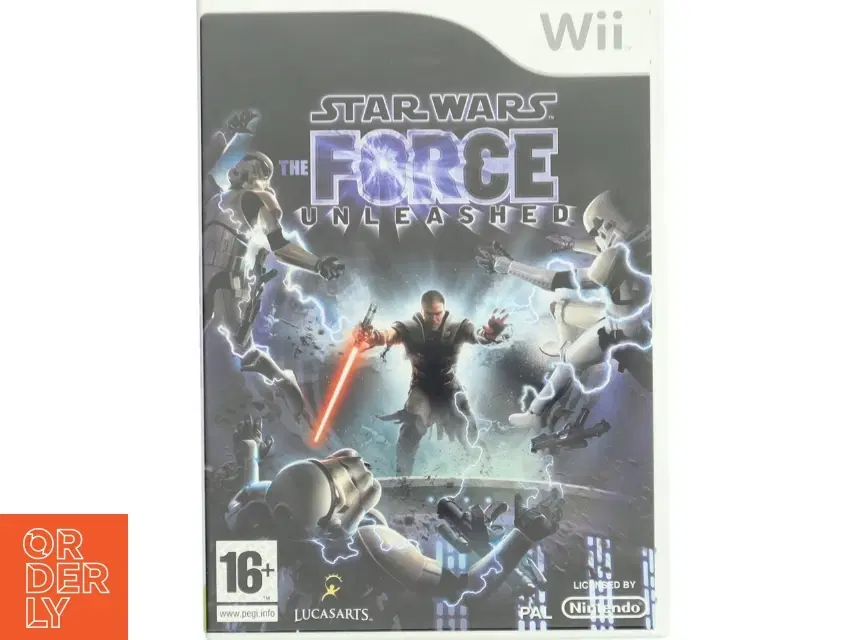 Star Wars: The Force Unleashed Wii spil fra LucasArts