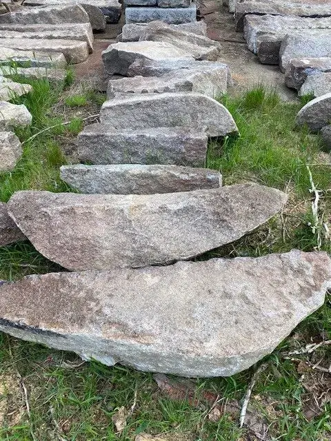 Granit trappetrin-kampesten-chaussesten