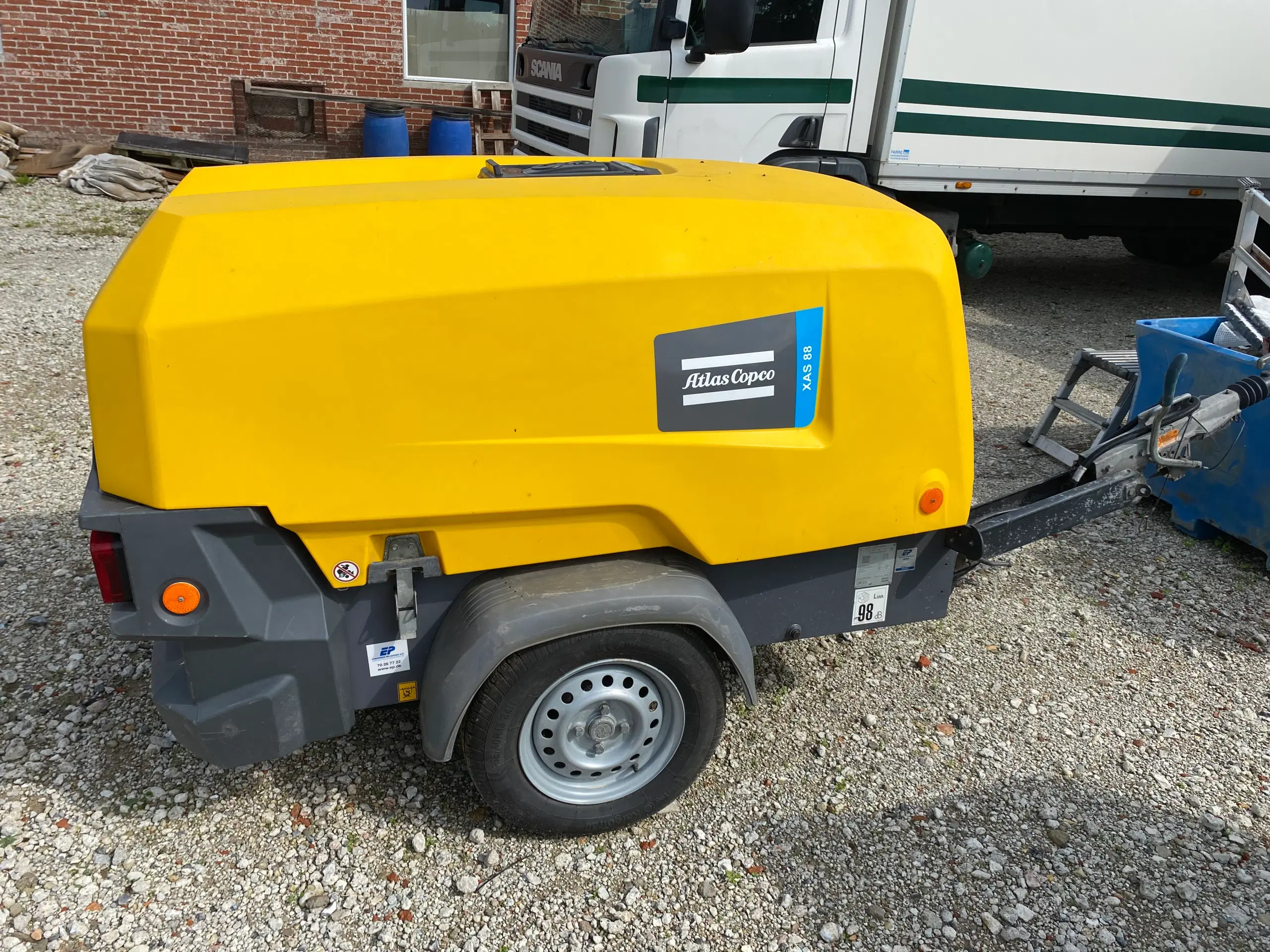 Atlas Copco XAS 88 Mobilkompressor