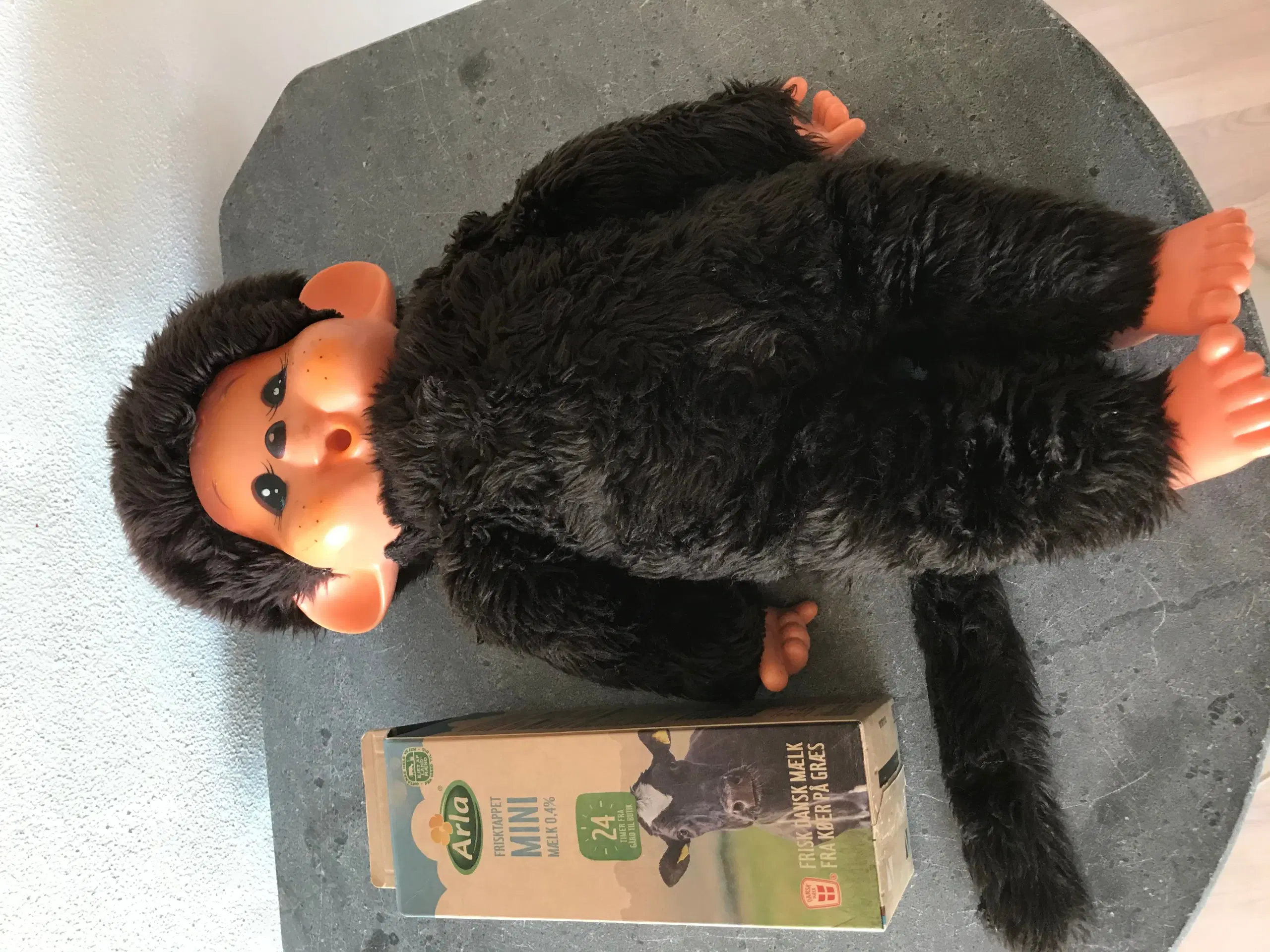 Stor Monchhichi bamse / dukke