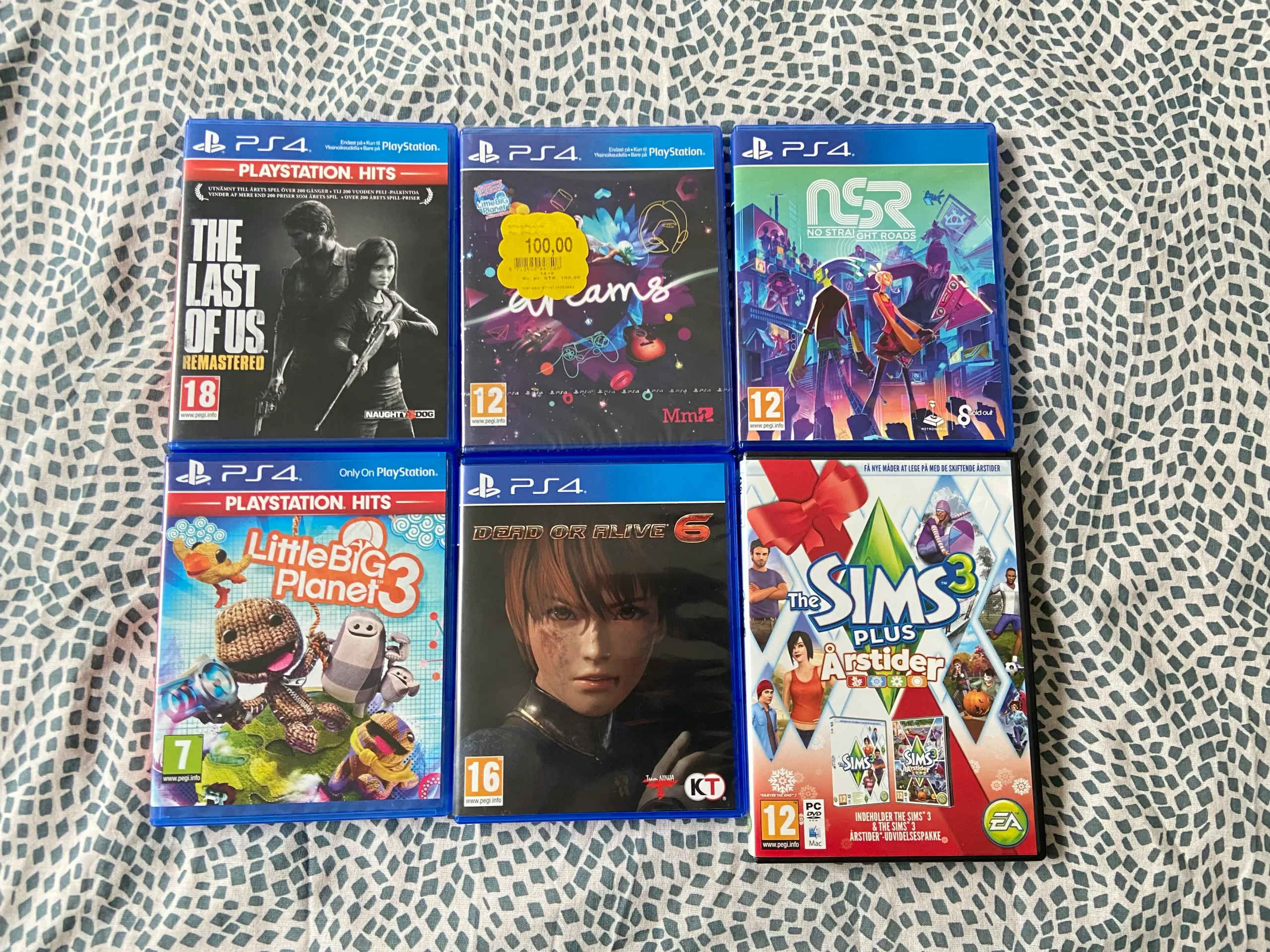 Diverse spil til PS4 og PC