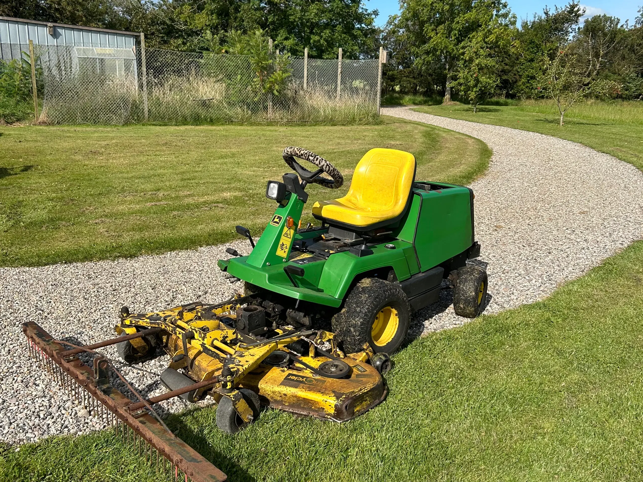 John deere F725 front/rotorklipper havetraktor