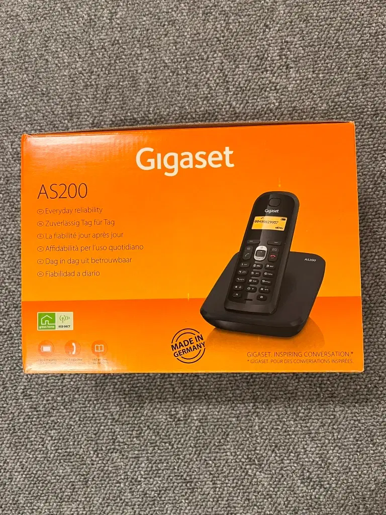 Trådløs fastnettelefon (Gigaset AS200)