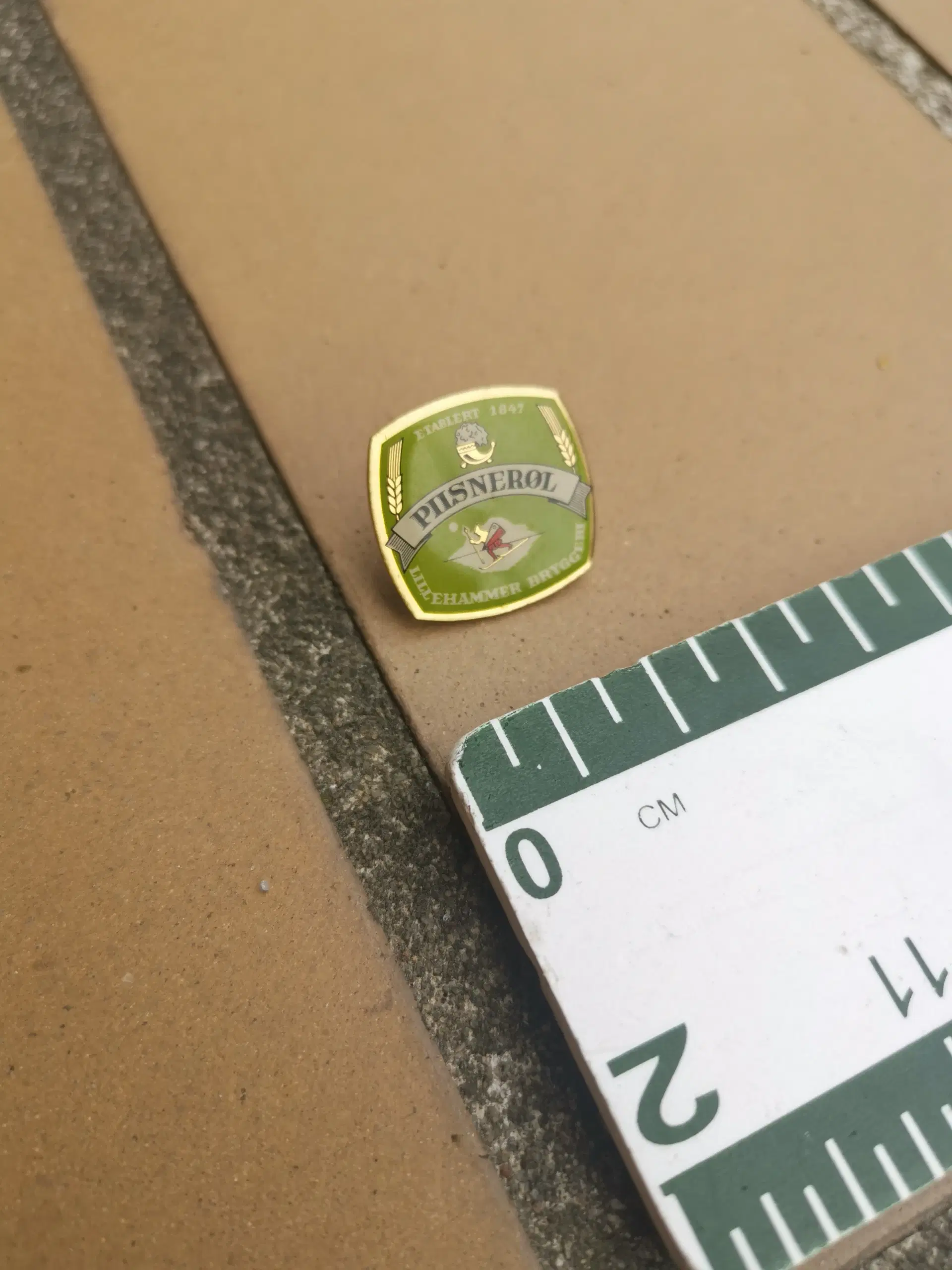 Pilsnerøl Pin Lillehammer Bryggeri