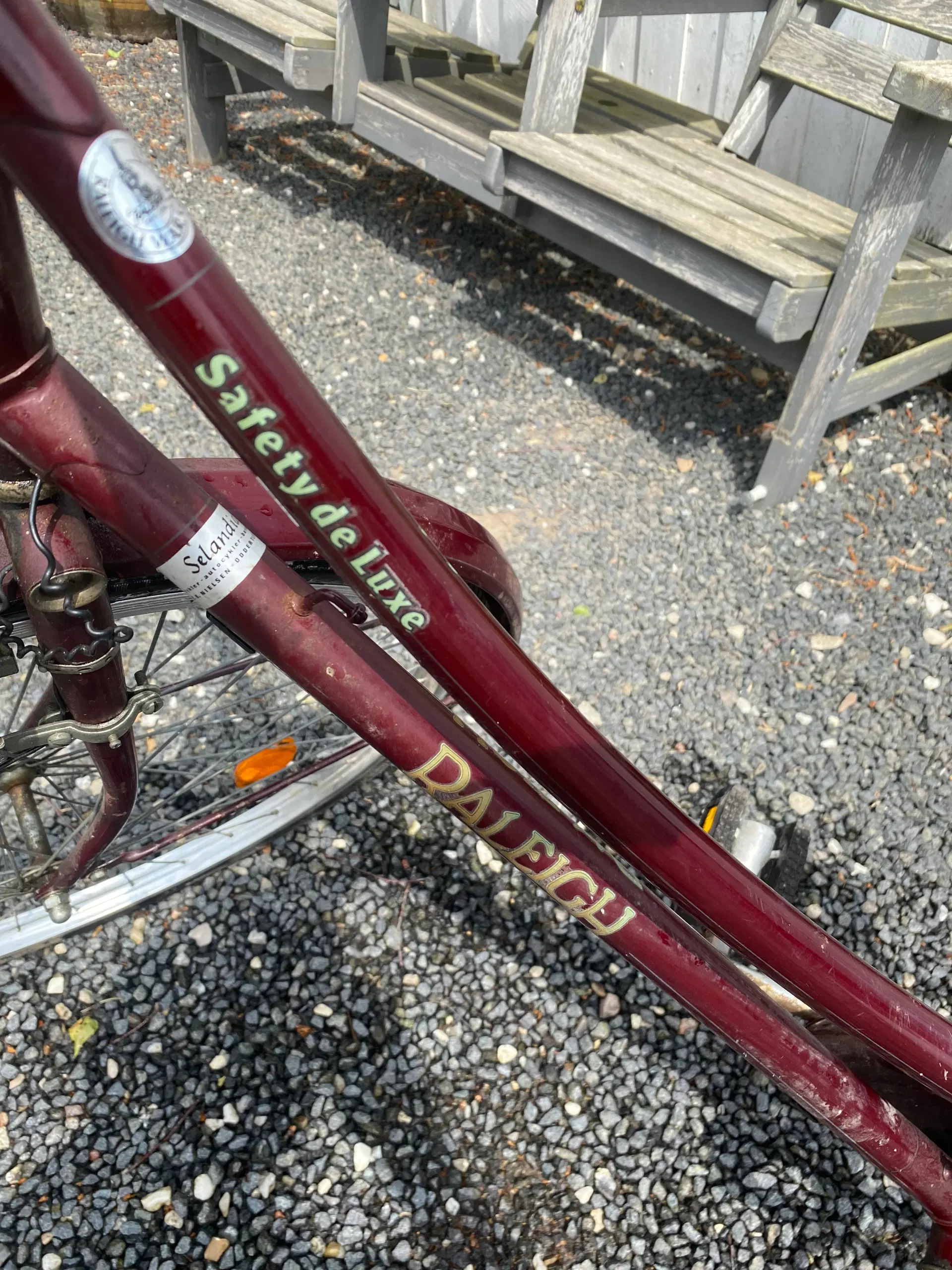 Raleigh damecykel - retro