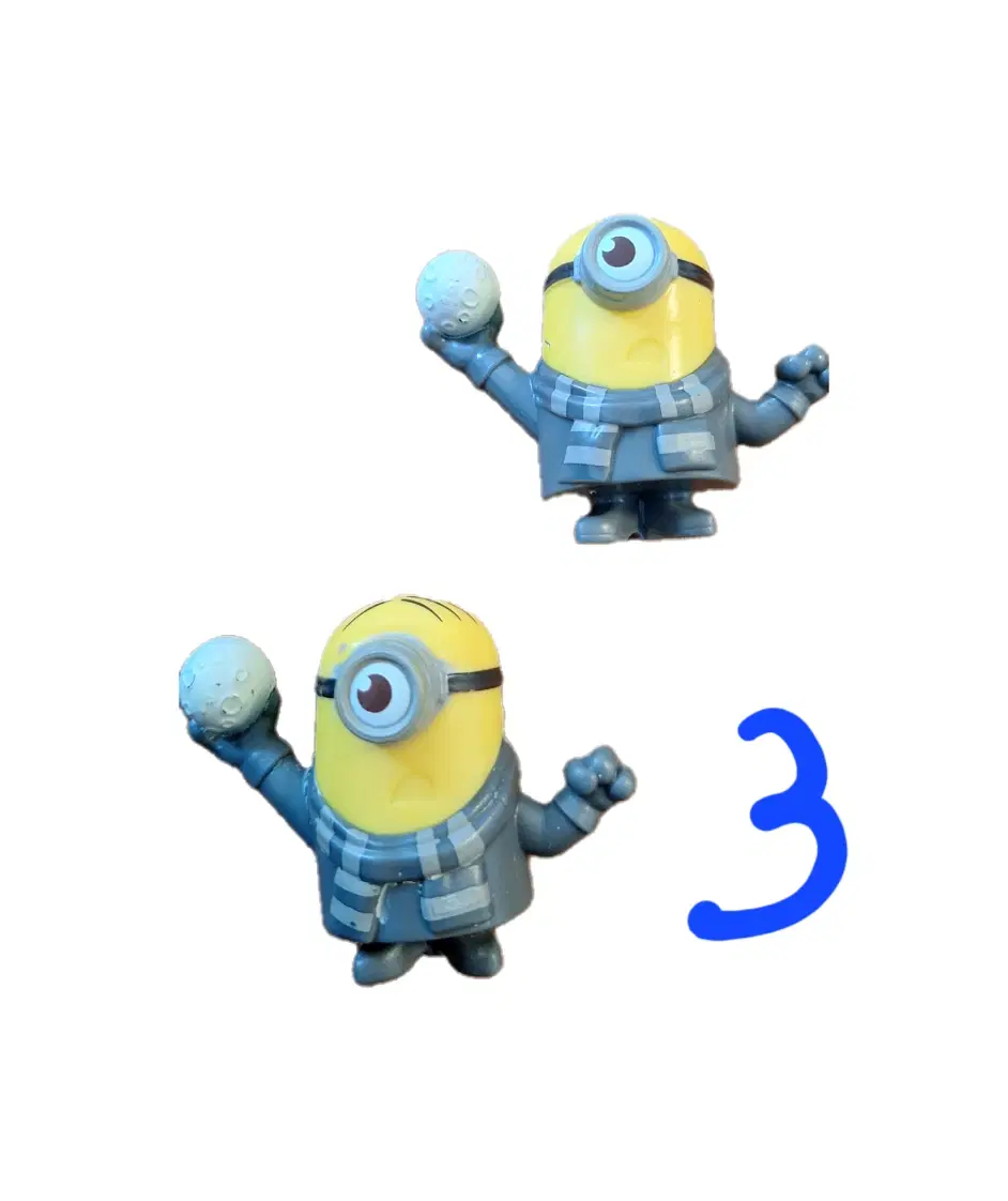 Minions figurer 6-7cm høje