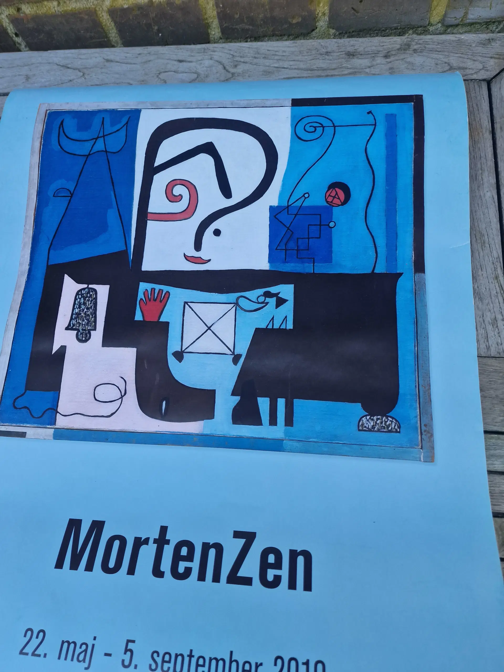 MortenZen museumsplakat 70x50cm