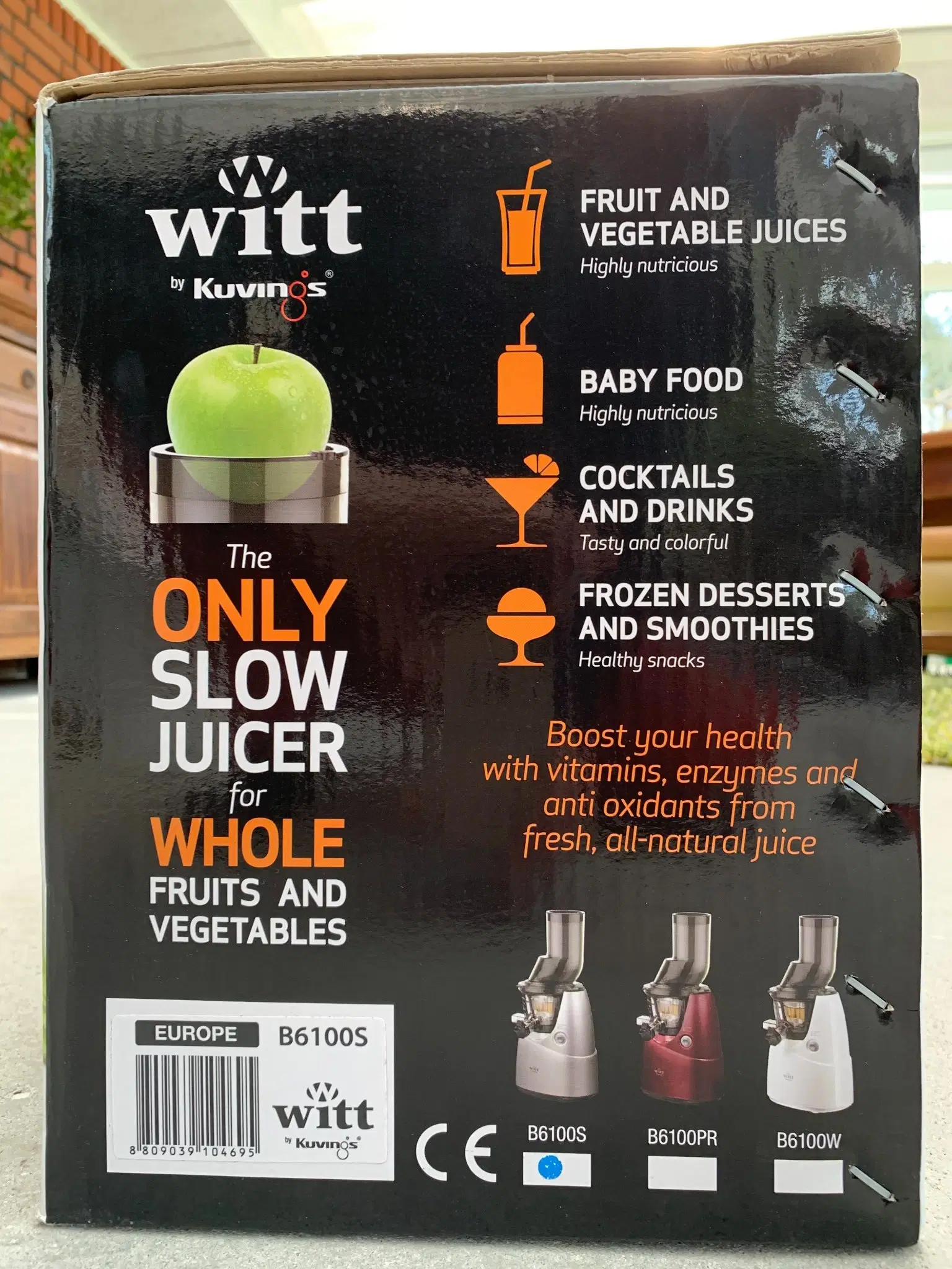 Slow Juicer Witt Kuvings