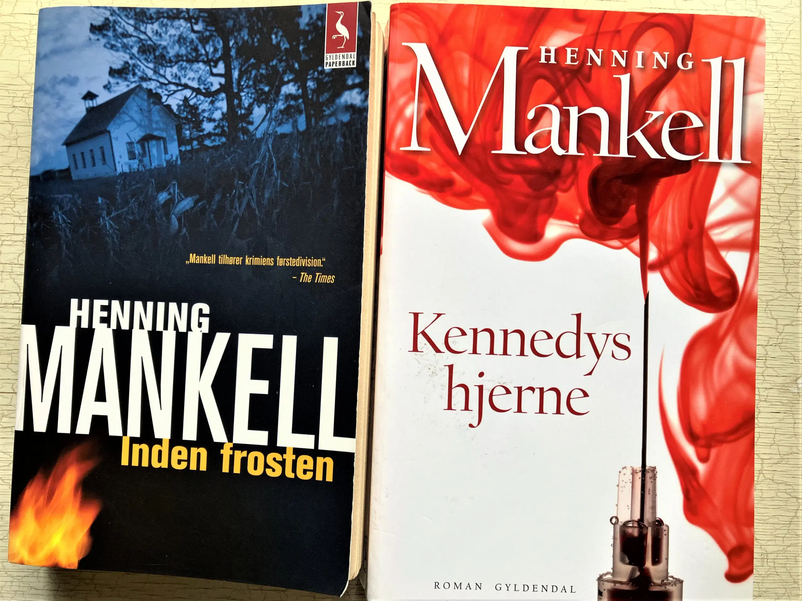 TILBUD: 9 romaner af Henning Mankell