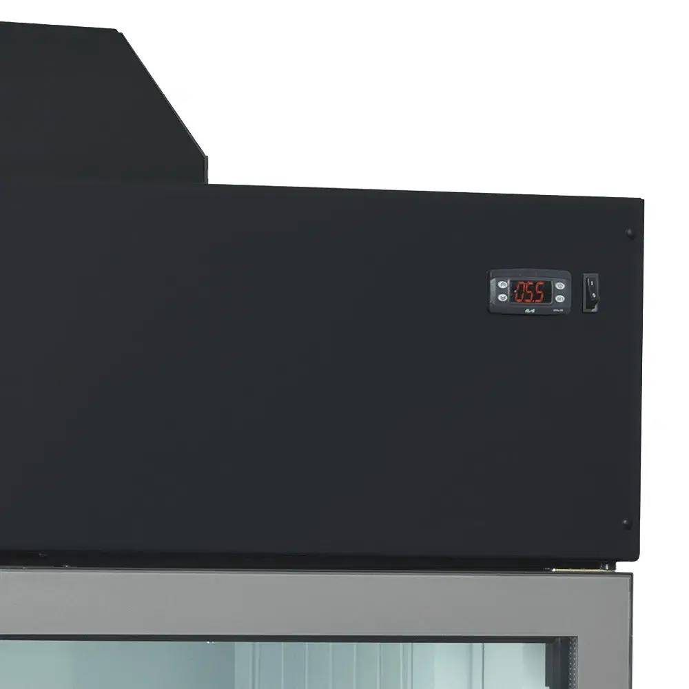Displayfryser/køler – væg – 650 l -24 til -18 °C