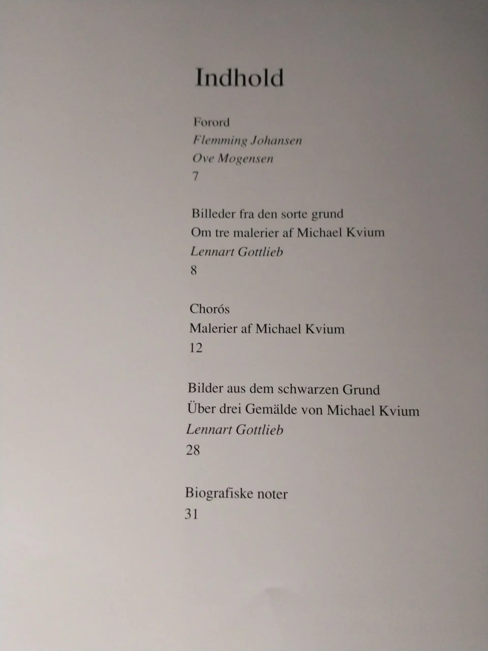 Chorós - malerier af Michael Kvium