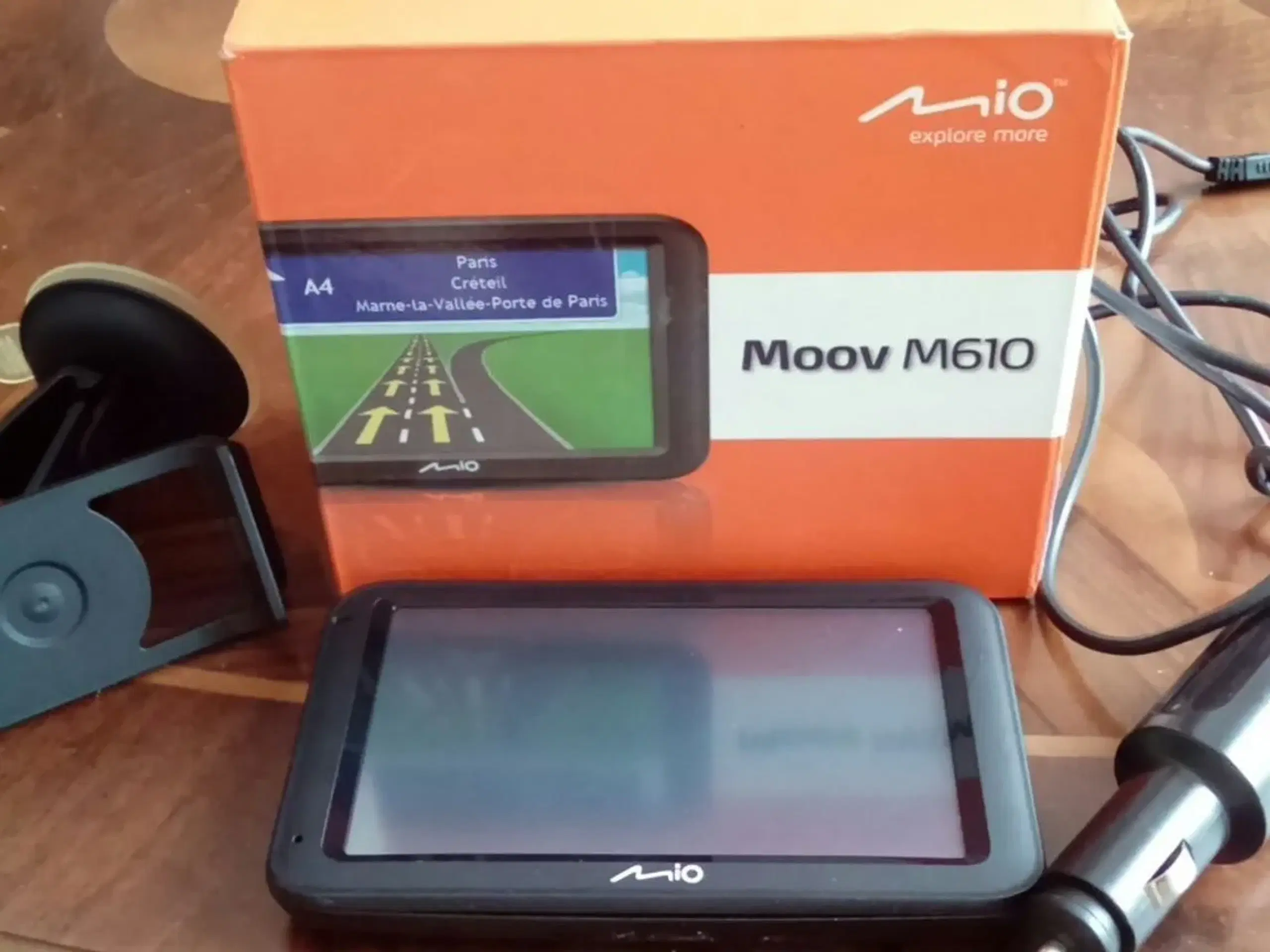 Mio Moov M610 GPS med 5" skærm