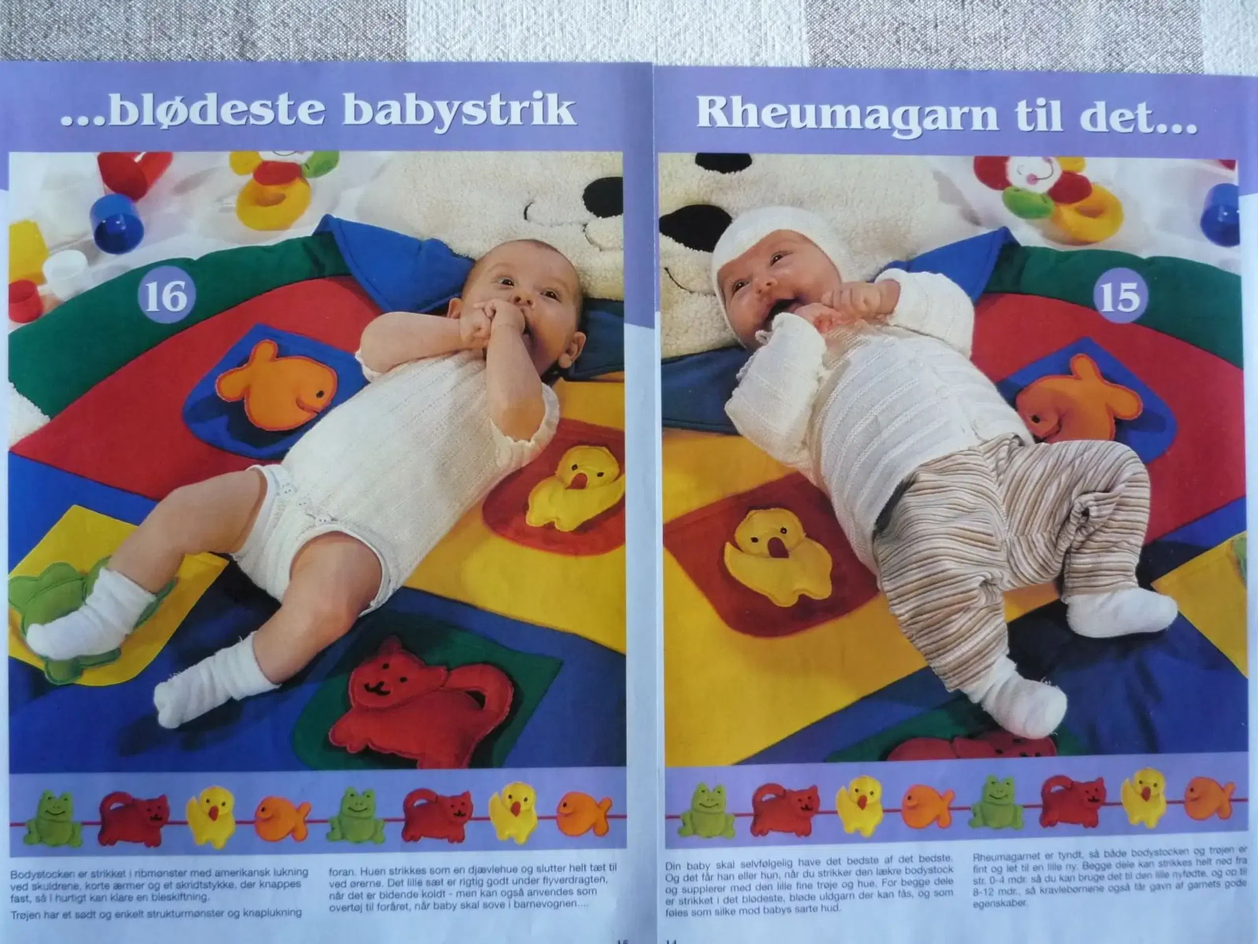 Rigtig dejligt babystrik