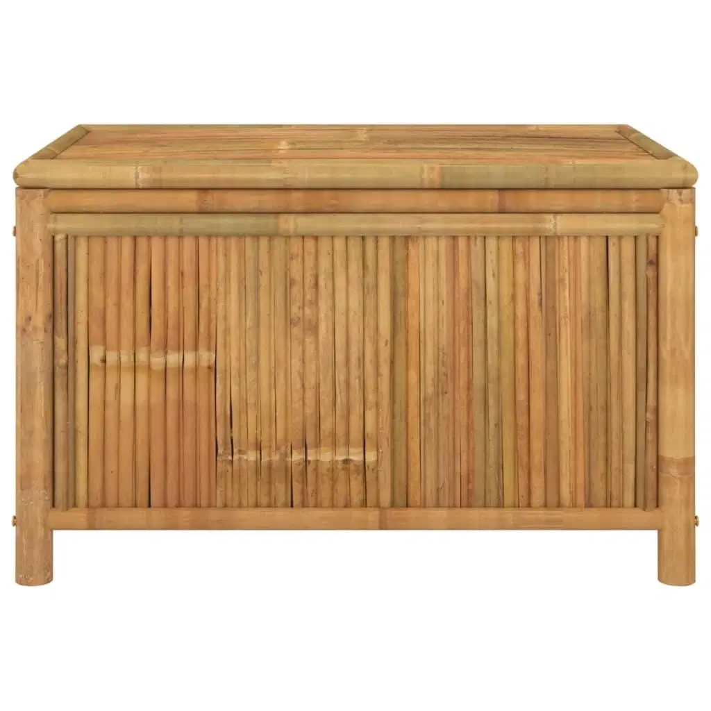 Opbevaringskasse til haven Box 90x52x55 cm bambus