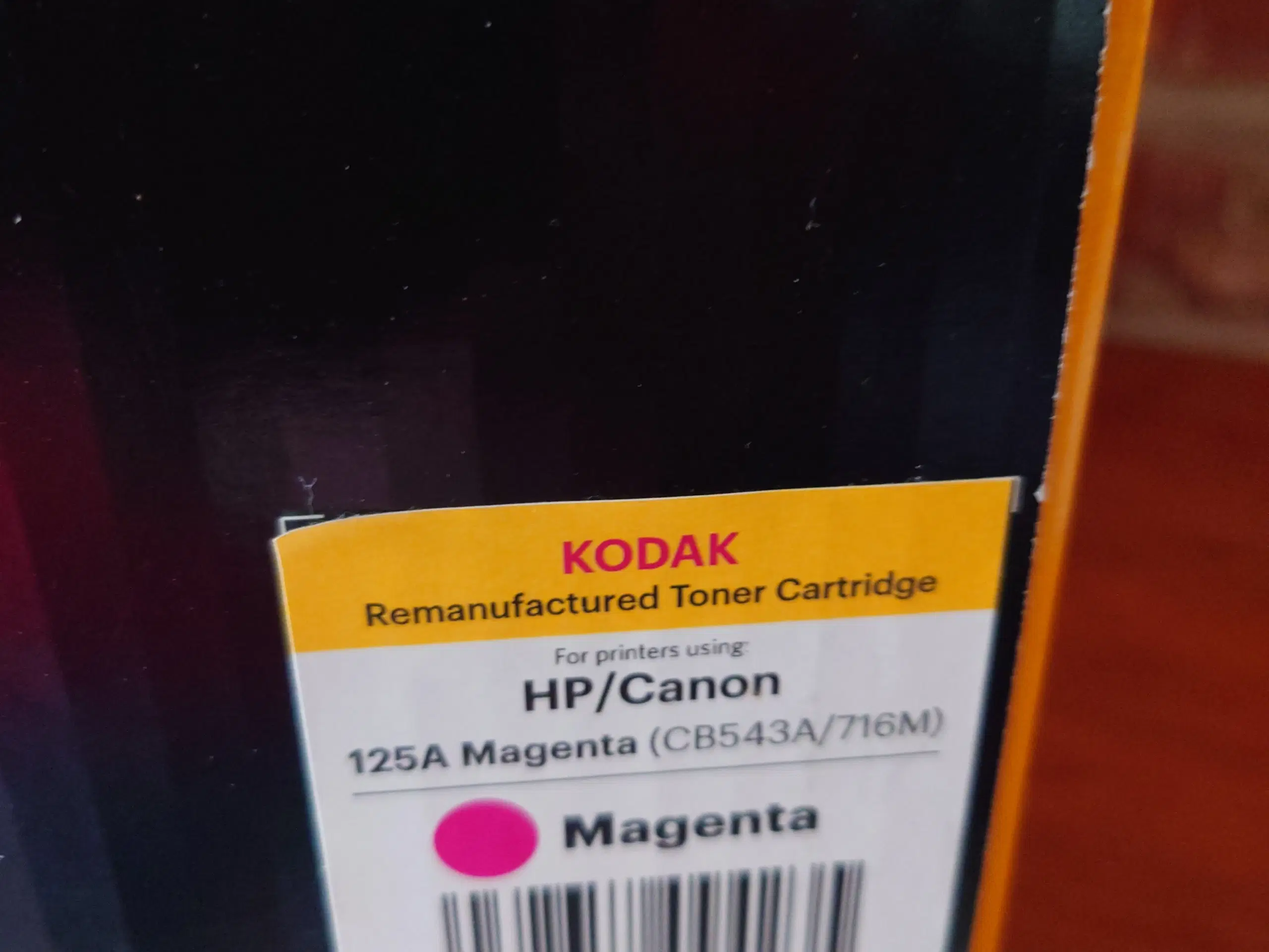 3 stk Kodak toner til HP/CANON M/Y/C