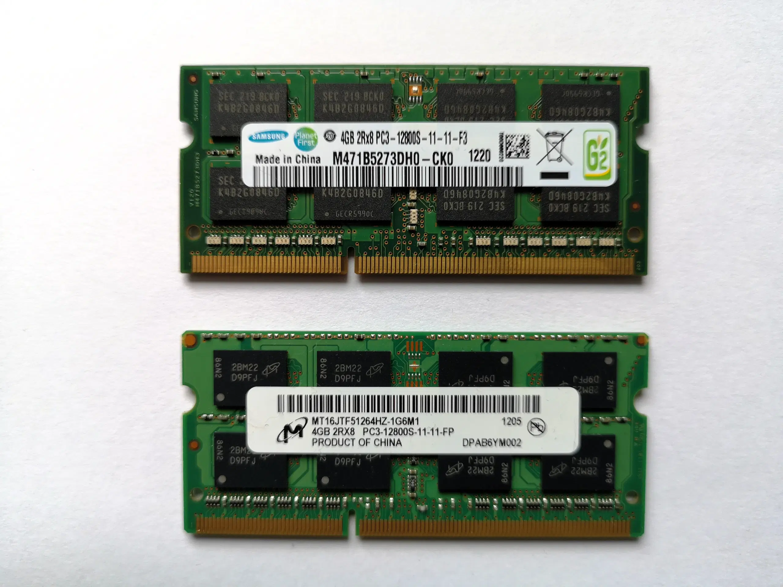 Lenovo (Samsung) MEMORY 4GB DDR3 1600 SO-DIMM