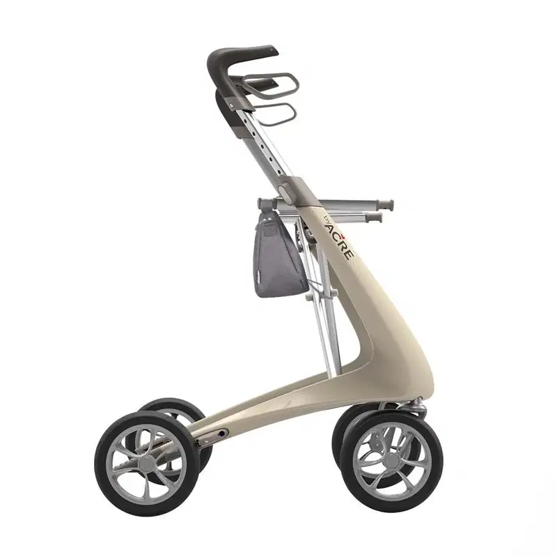 Rollator - ByACRE Carbon Ultralight - Cremehvid