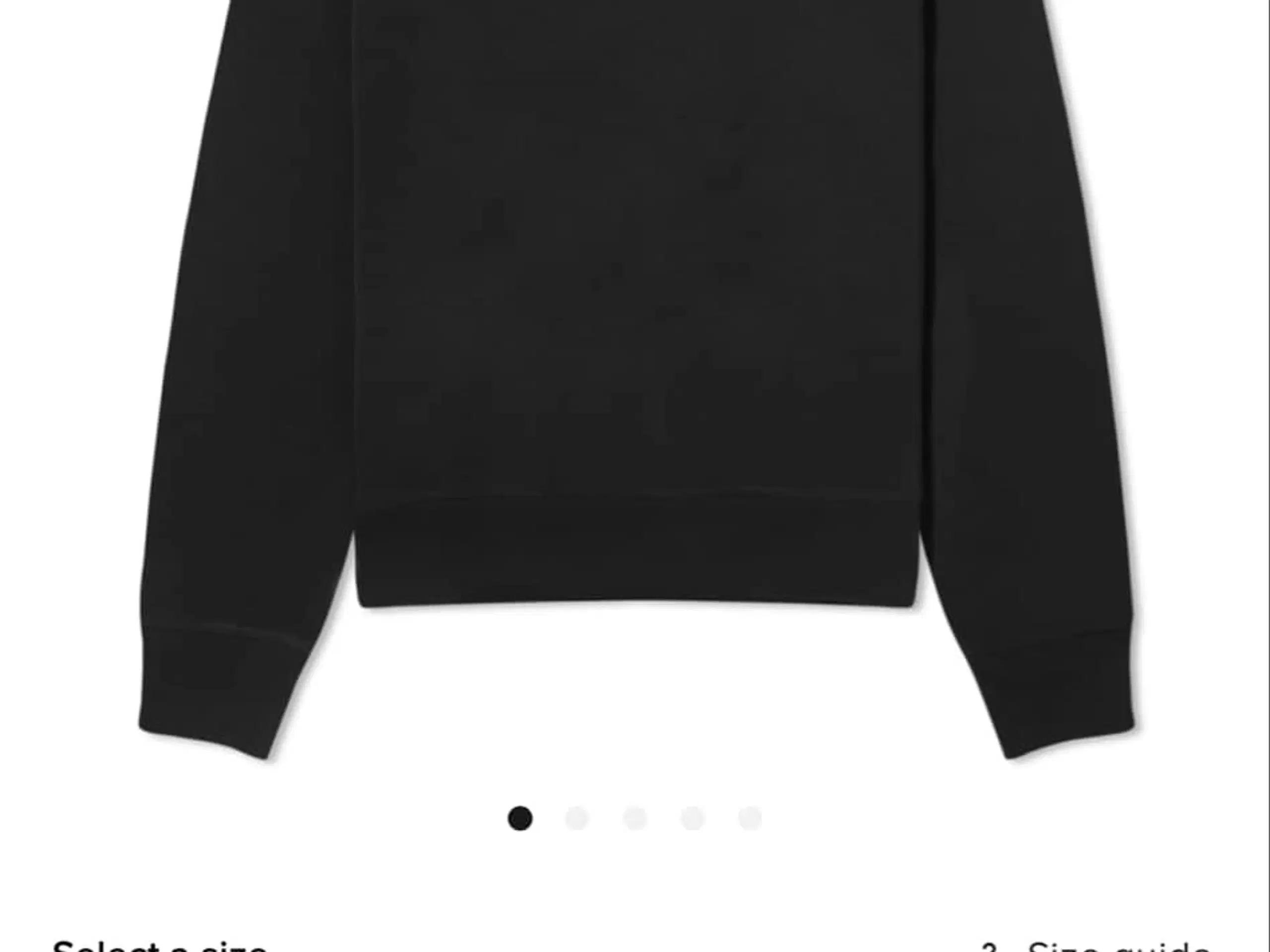 Acne Studios Men - Sort Sweatshirt