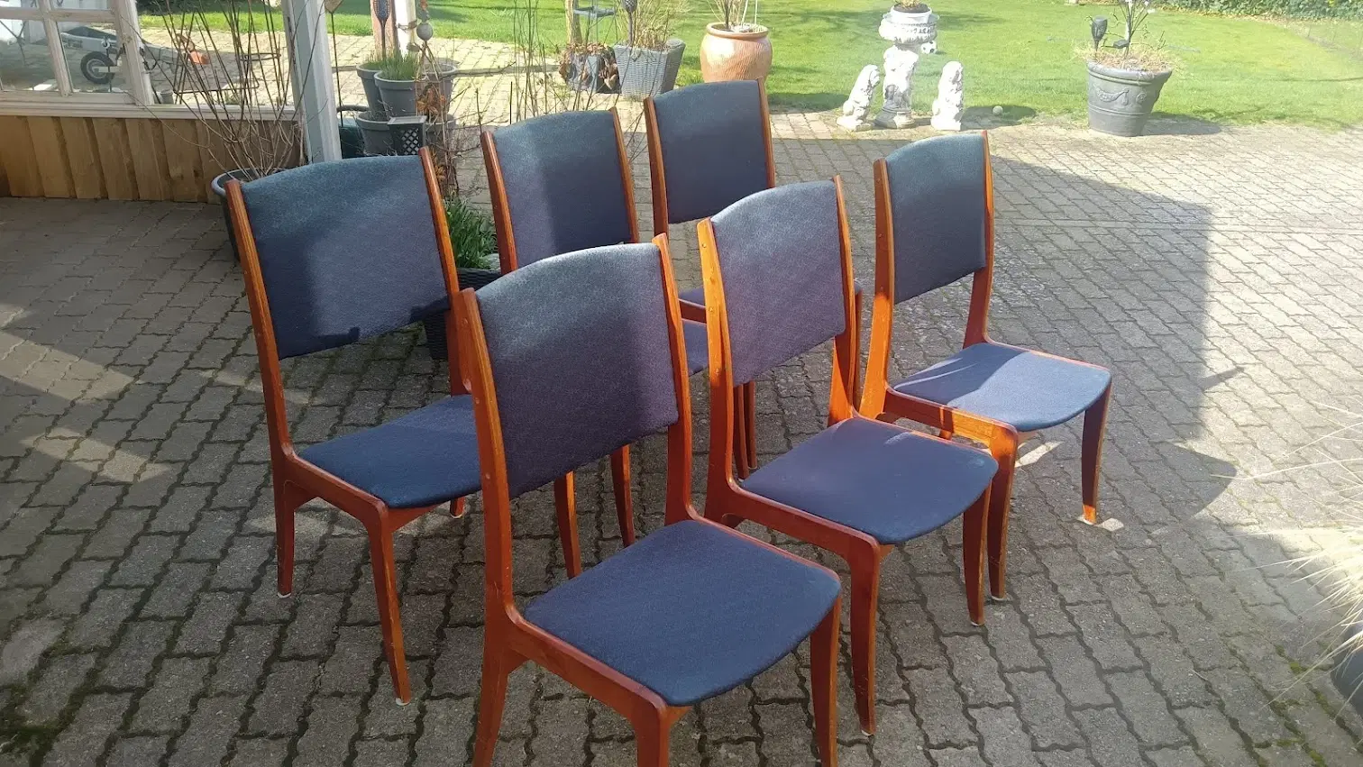 Skovby Møbelfabrik  6 stk spisebordsstole