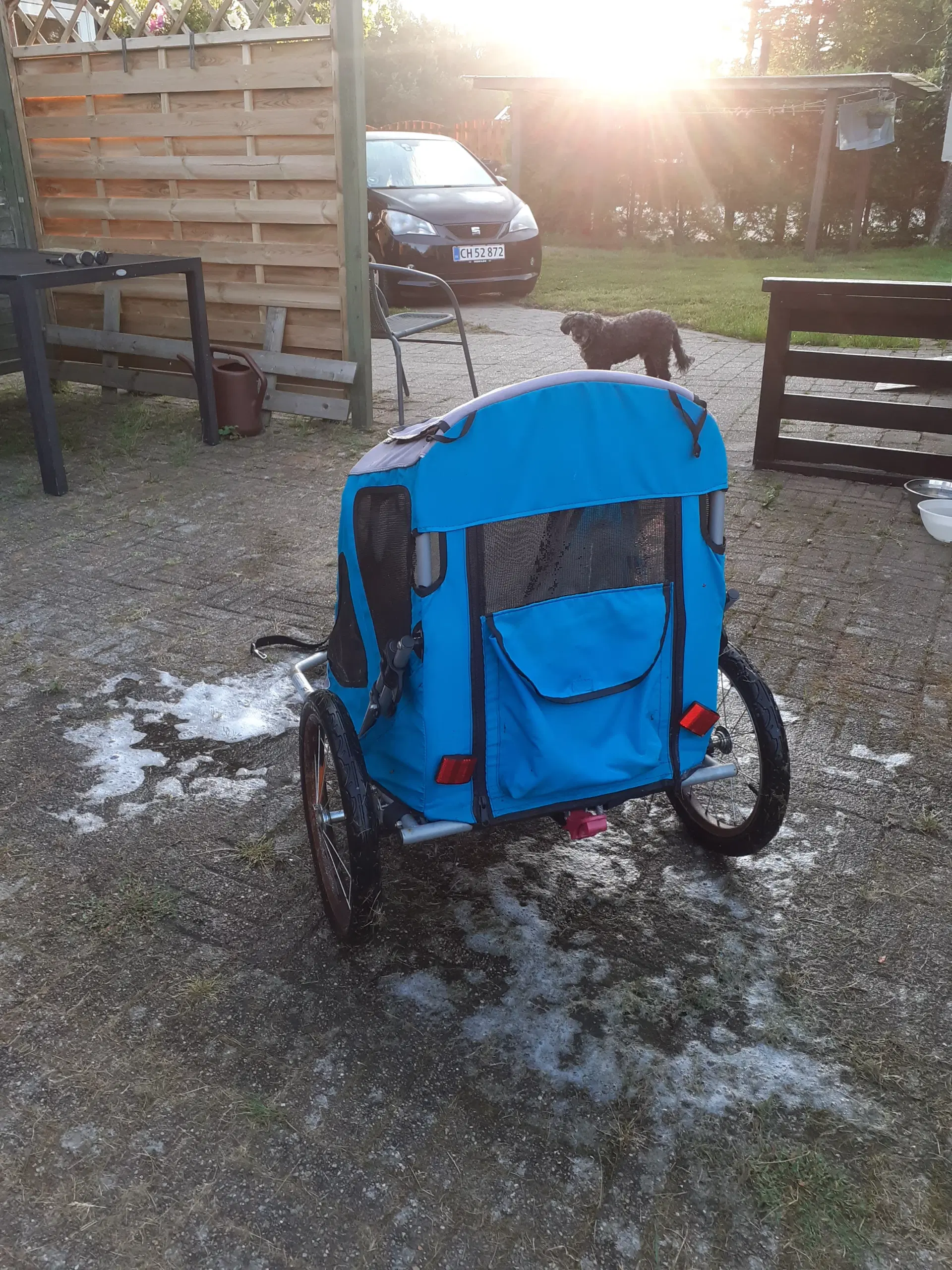 Hundetrailer til cykel