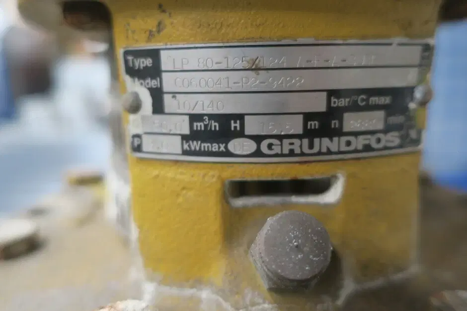 Grundfos centrifugalpumpe