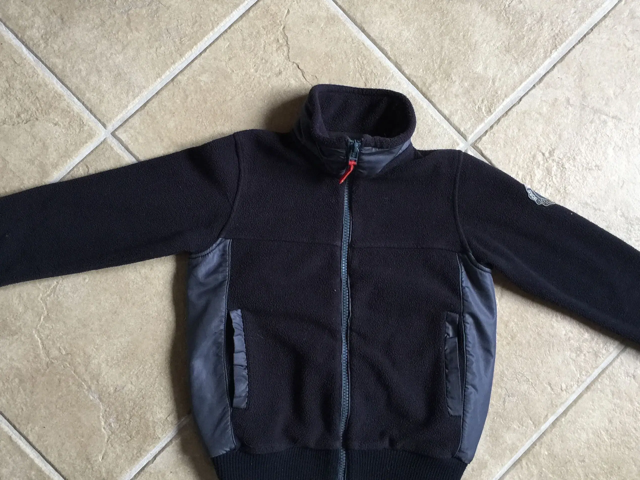 Drenge fleece jakke str 110