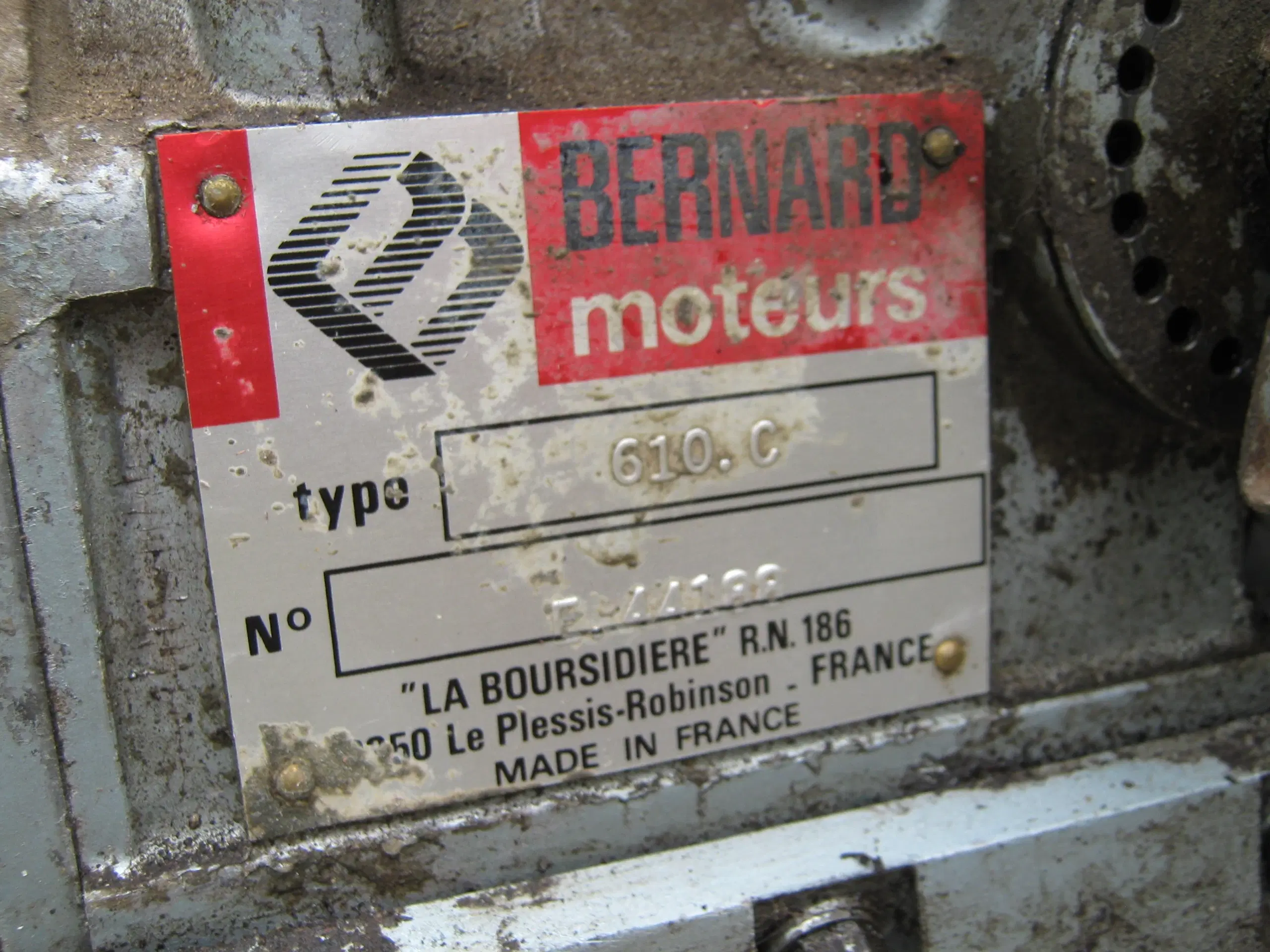 Bernard motor 6 HK