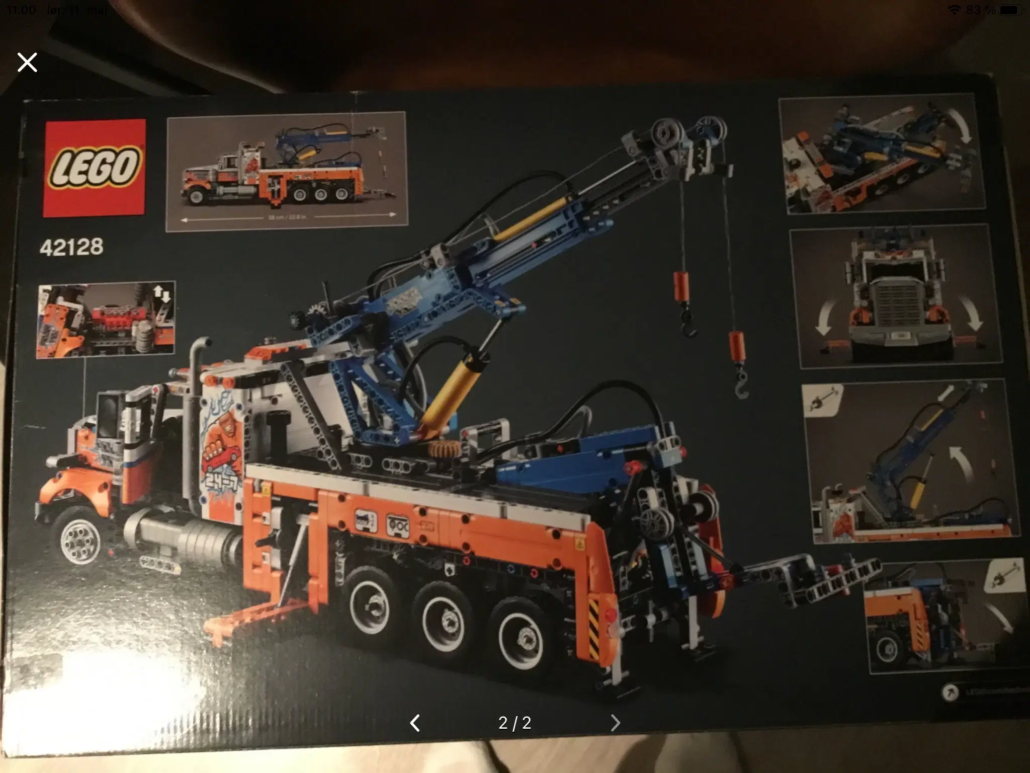 Lego lastbil 42128