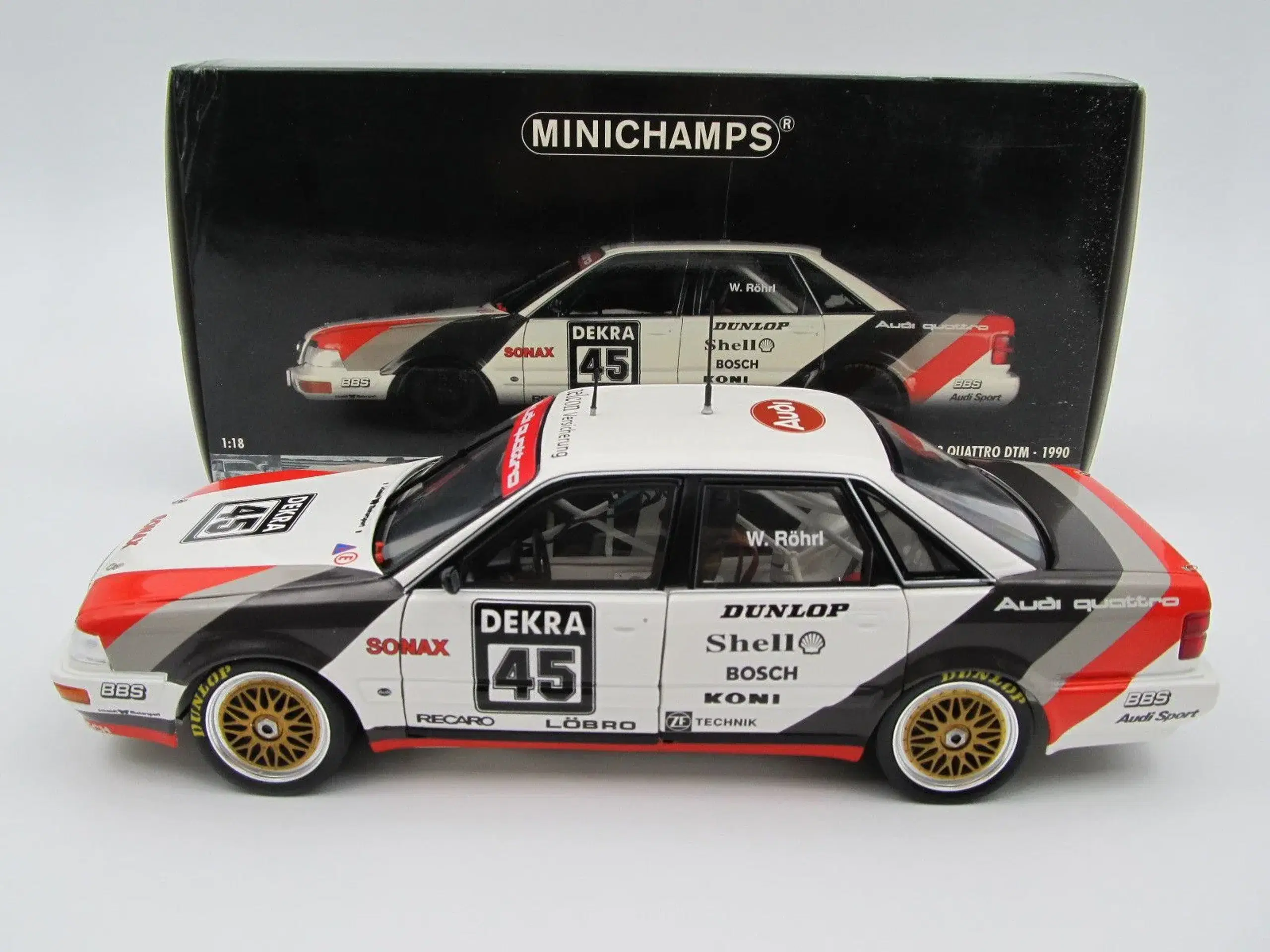 1990 Audi V8 Quattro DTM - 1:18 - MINICHAMPS