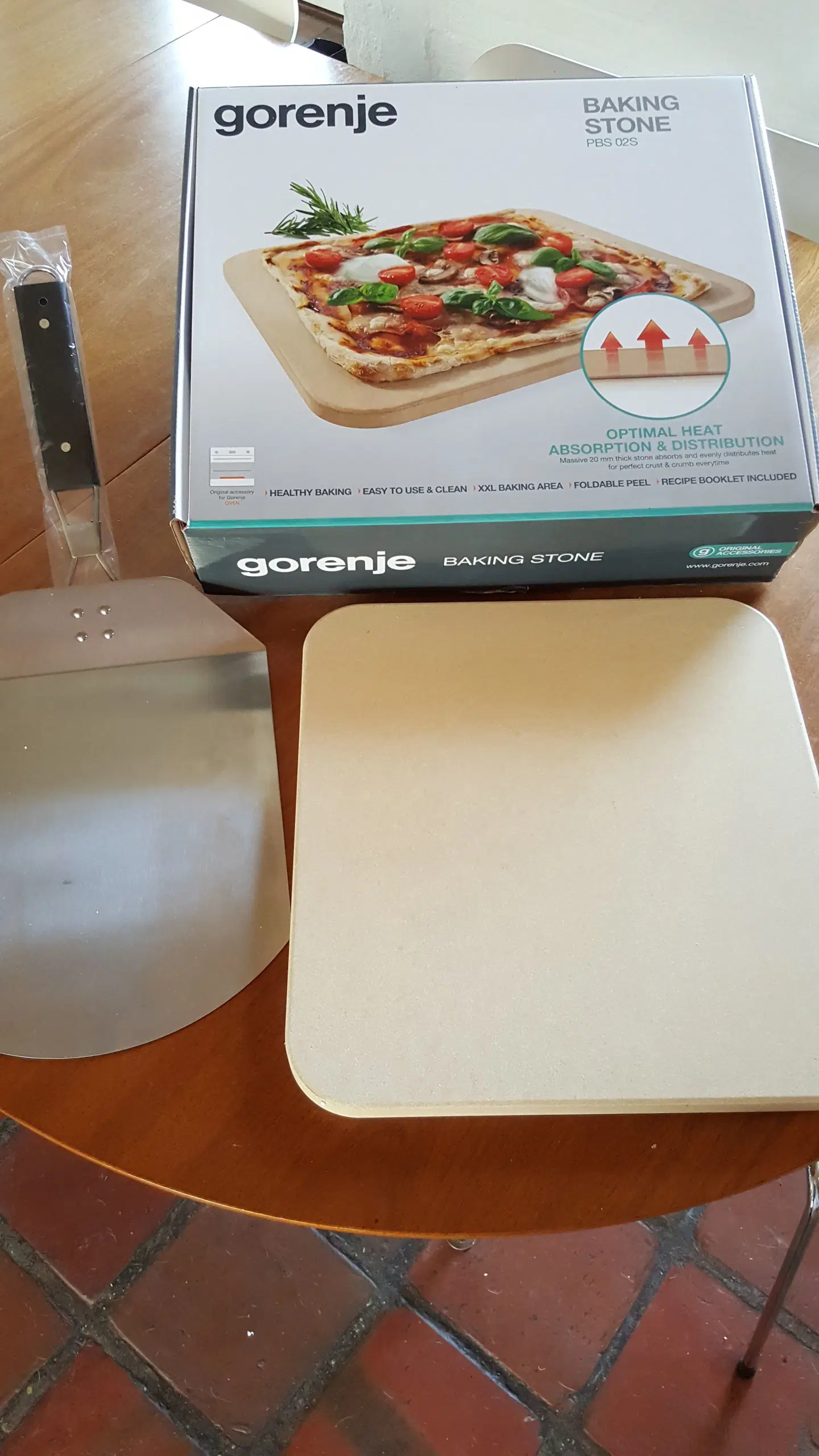 Gorenje bagesten og brødspade