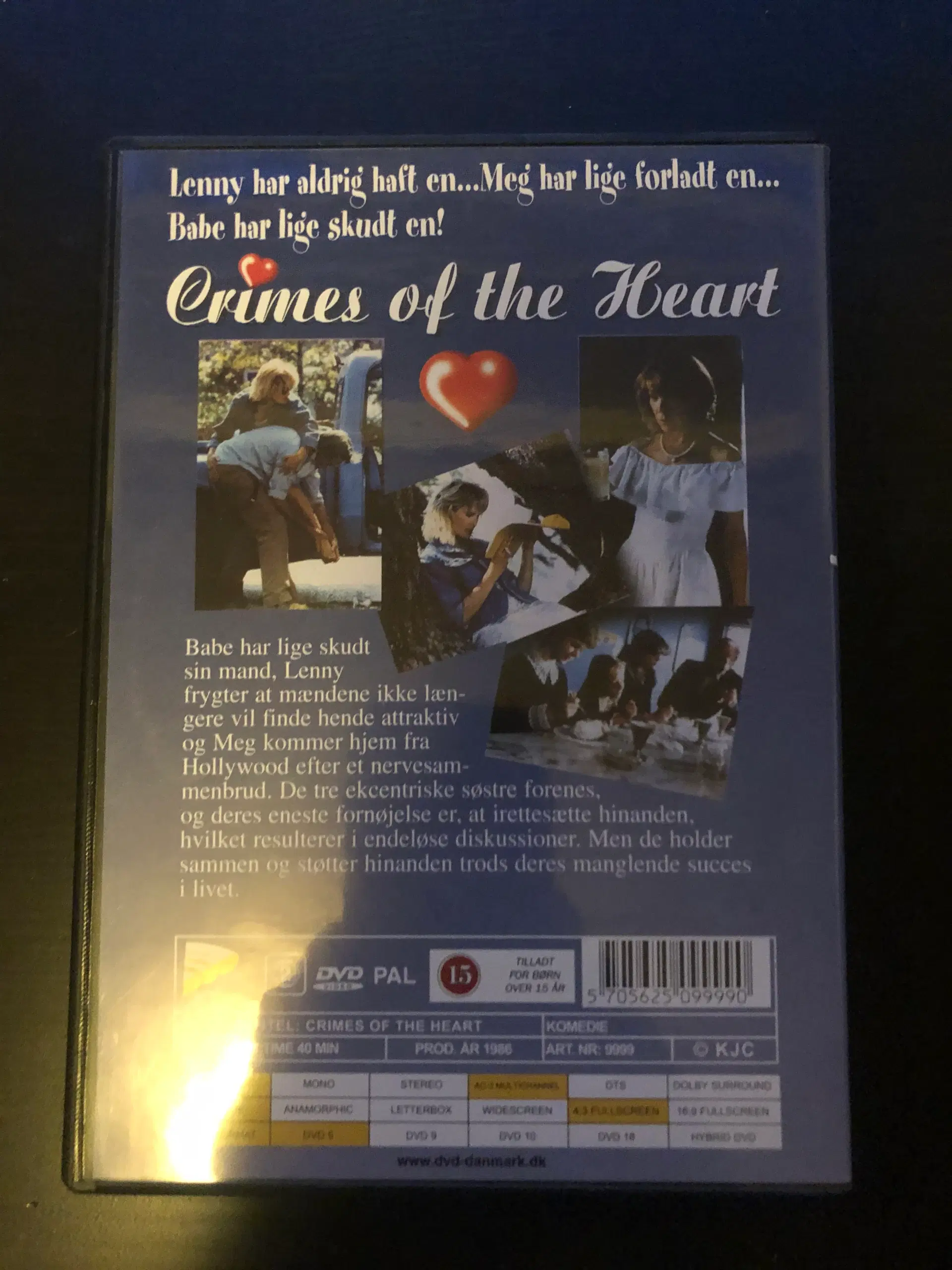 Crimes of the heart DVD