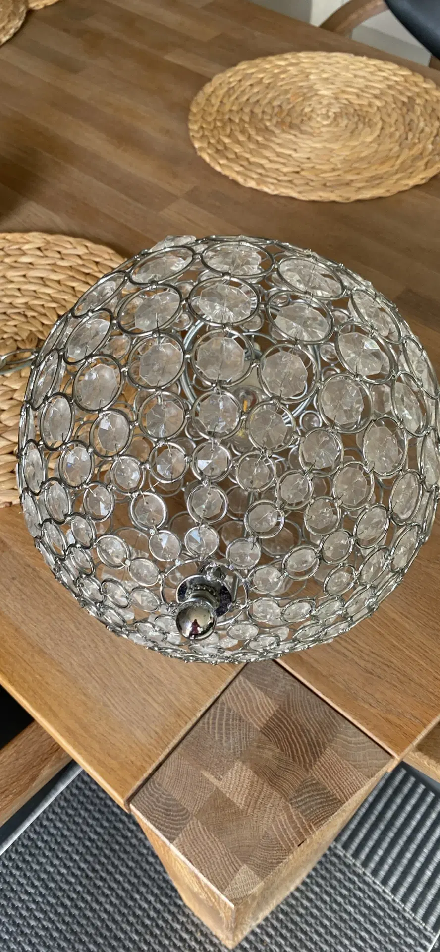 Bling bling loft lampe