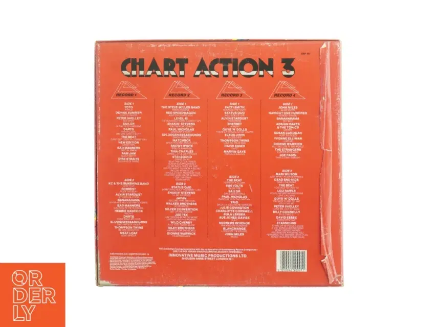 Chart Action 3 Vinylplader (str 31 x 31 cm)