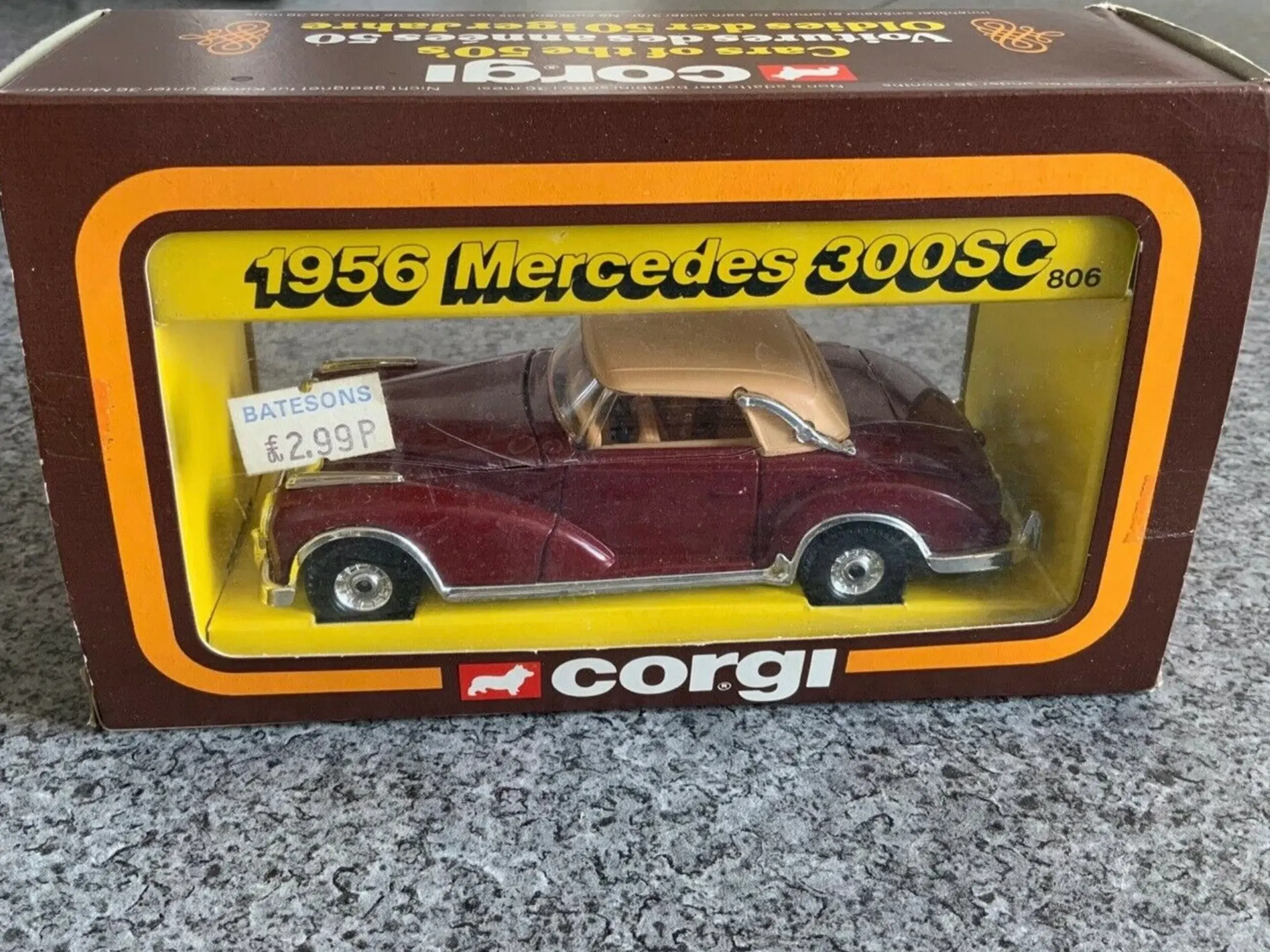 Corgi Toys No 806 Mercedes 300SC