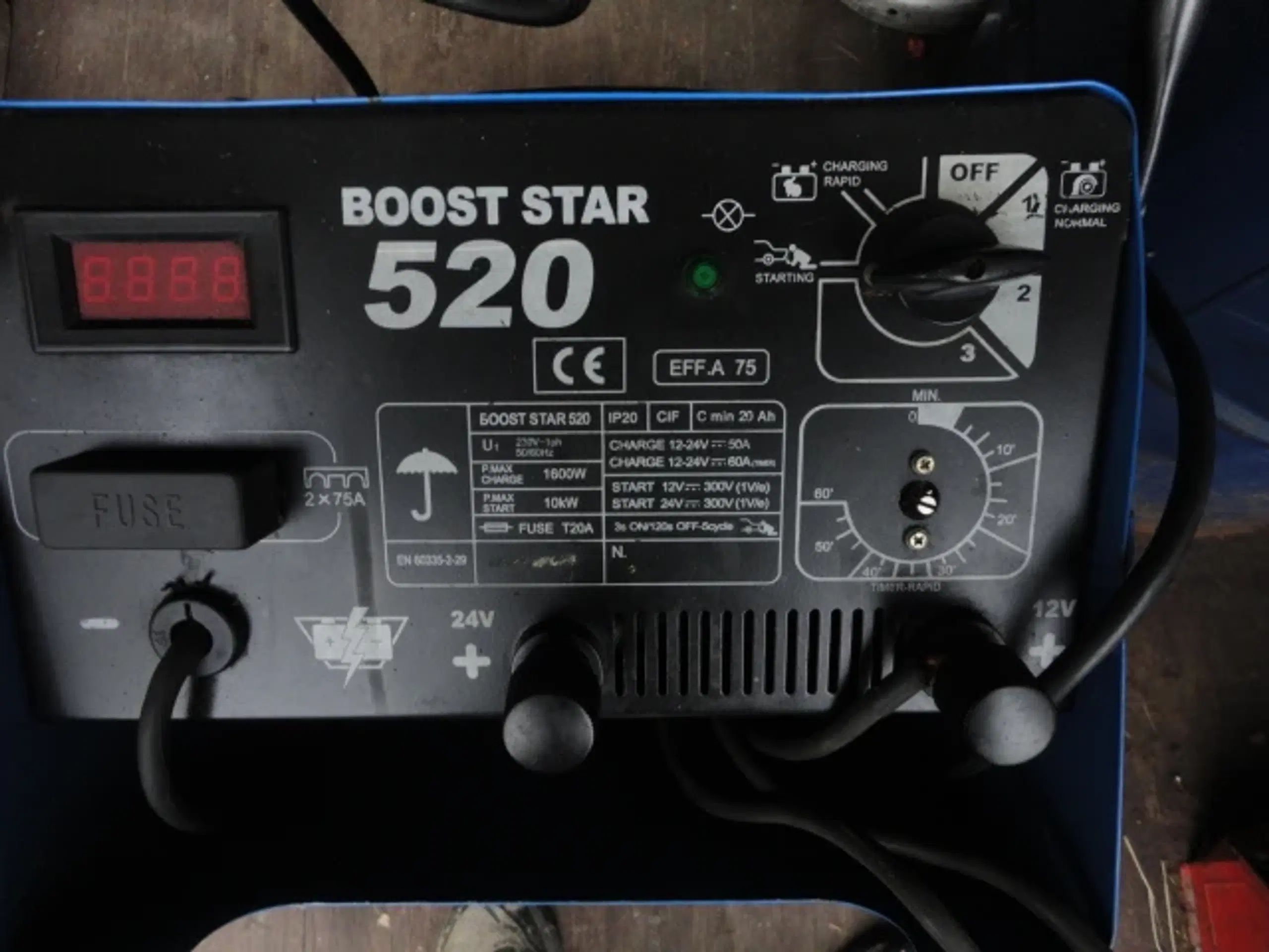 Primus Bost Star 520 batterilader/værkstedslader