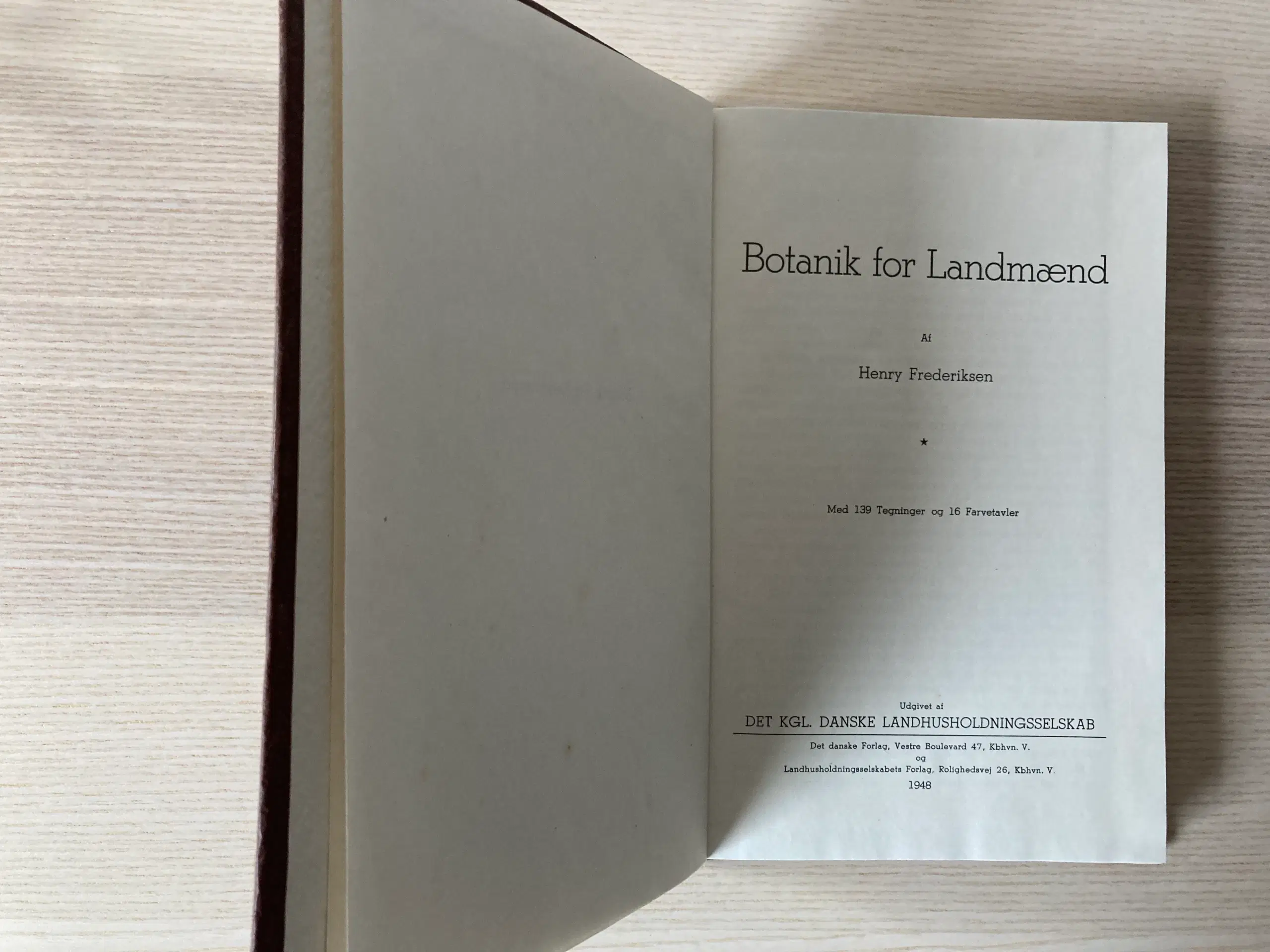 Botanik for landmænd - Henry Frederiksen