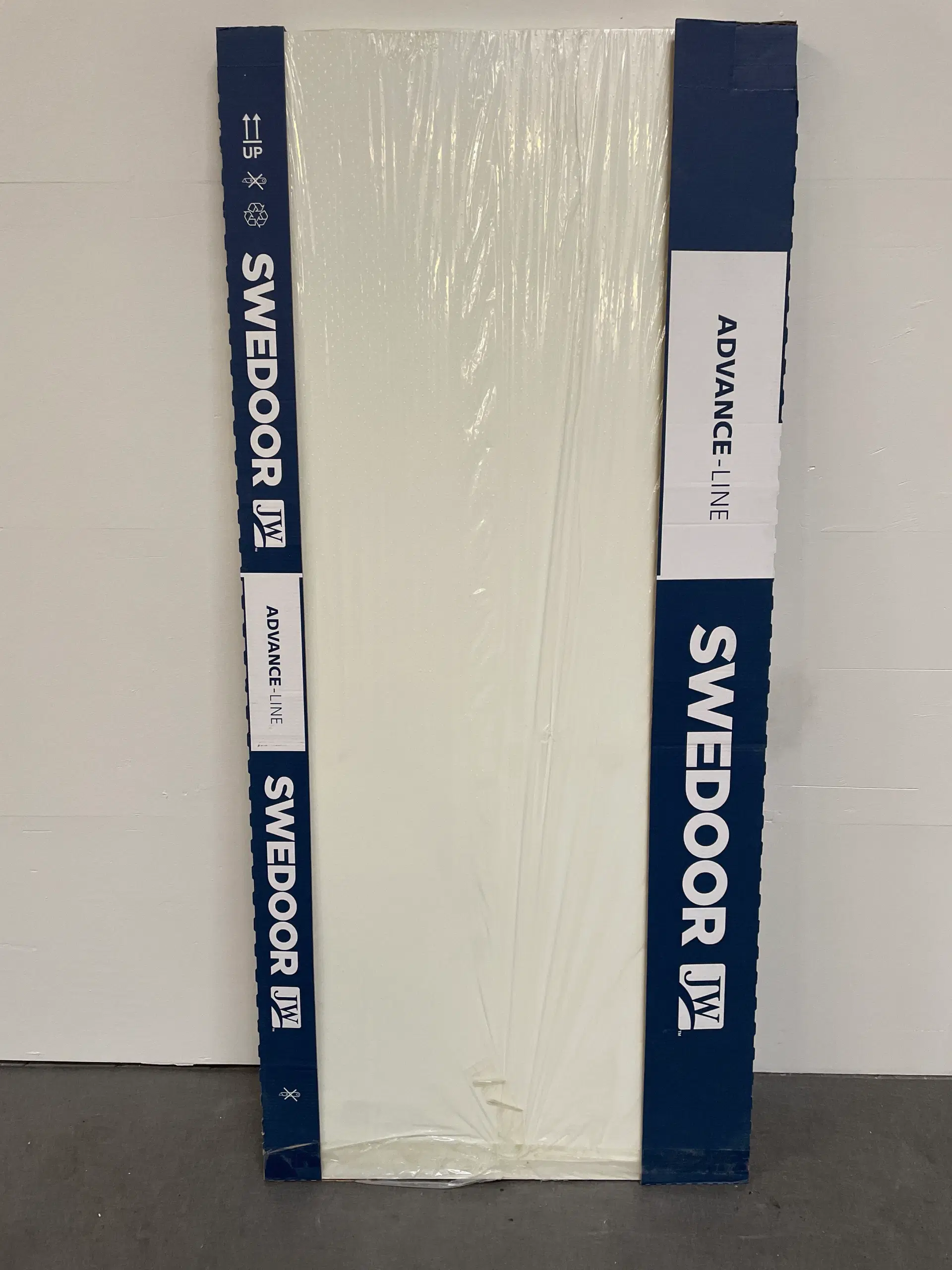 Swedoor advance-line stable gw skydedør 925x40x2040mm hvid