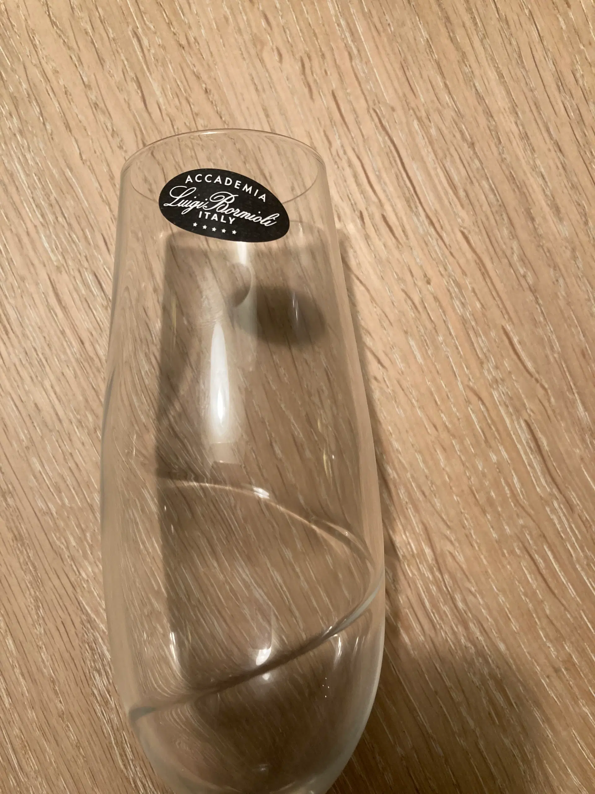 Luigi bormioli champagne glas