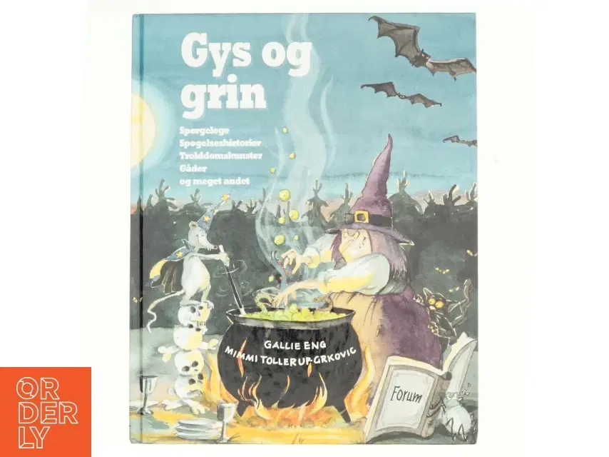 Gys og grin : gåder spørgelege gys overtro og meget andet (Bog)