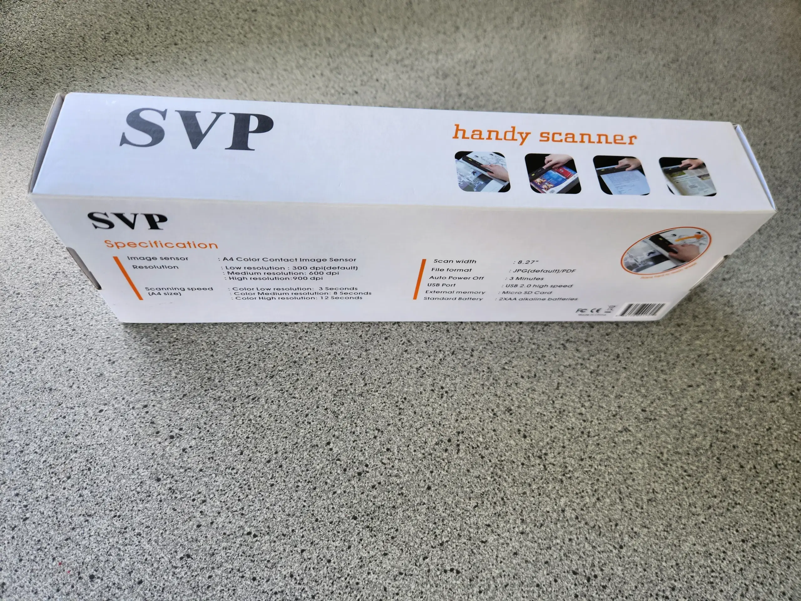 SVP PS4100 handy scanner