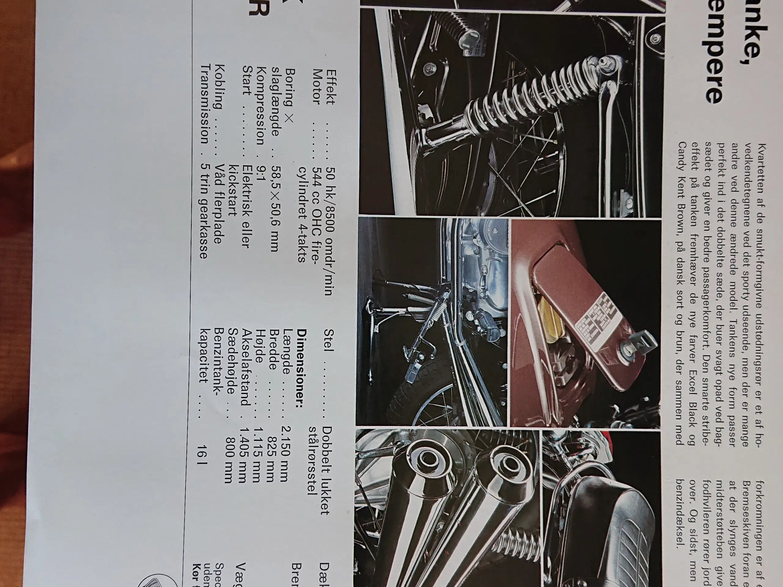 Org Honda Brochure CB550Four _ K