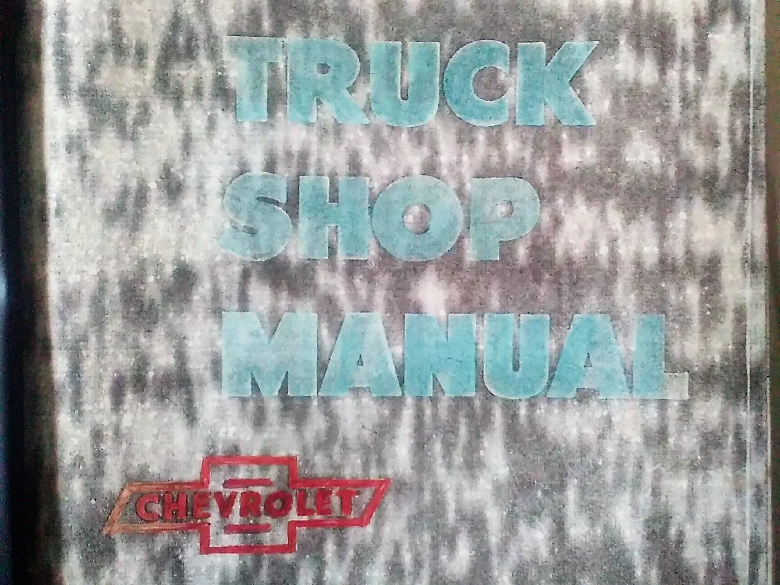 Shop Manual 1948-52 Chevrolet Truck