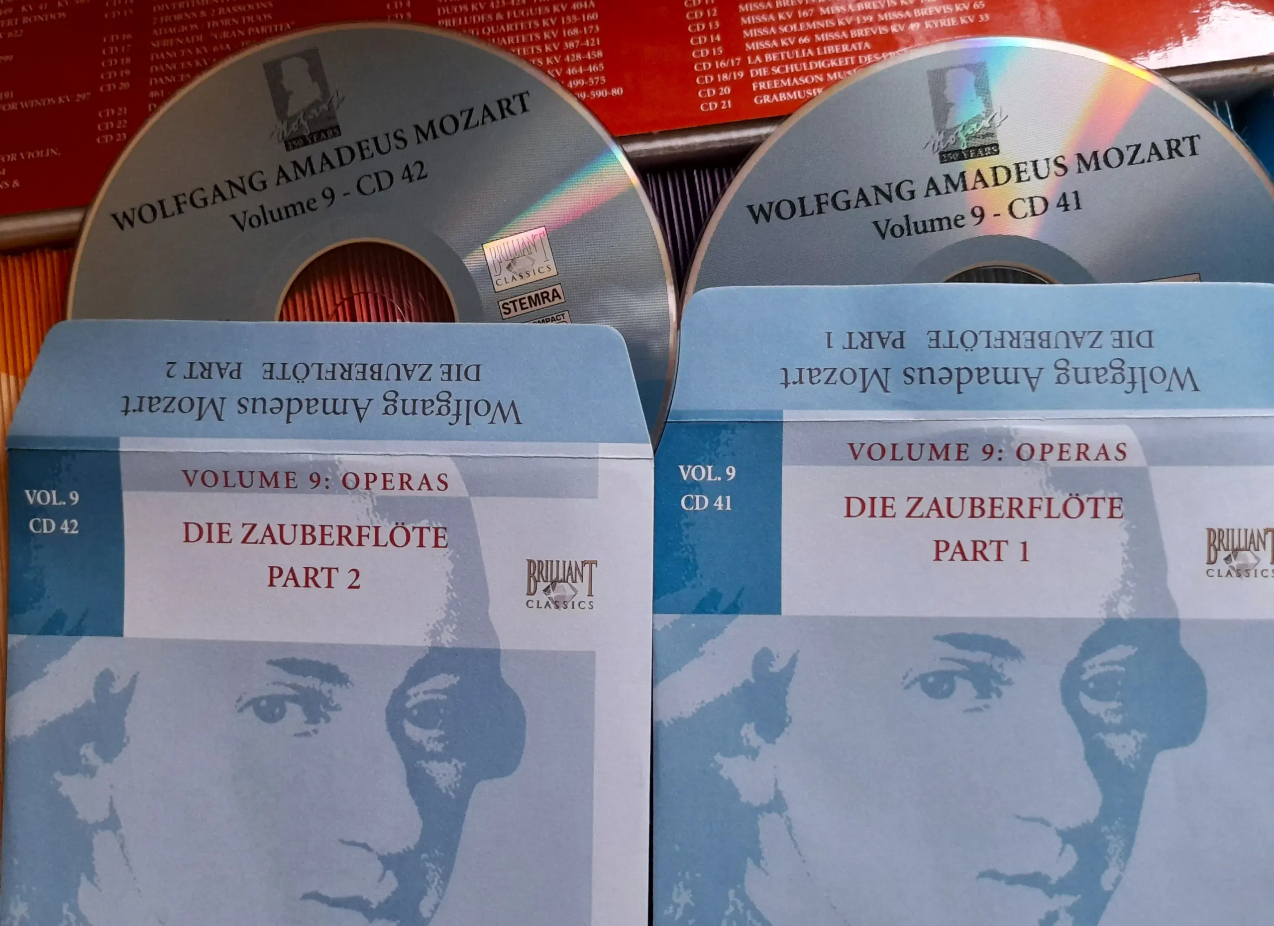 WOLFGANG AMADEUS MOZART COMPLETE WORKS 170! CD BOX