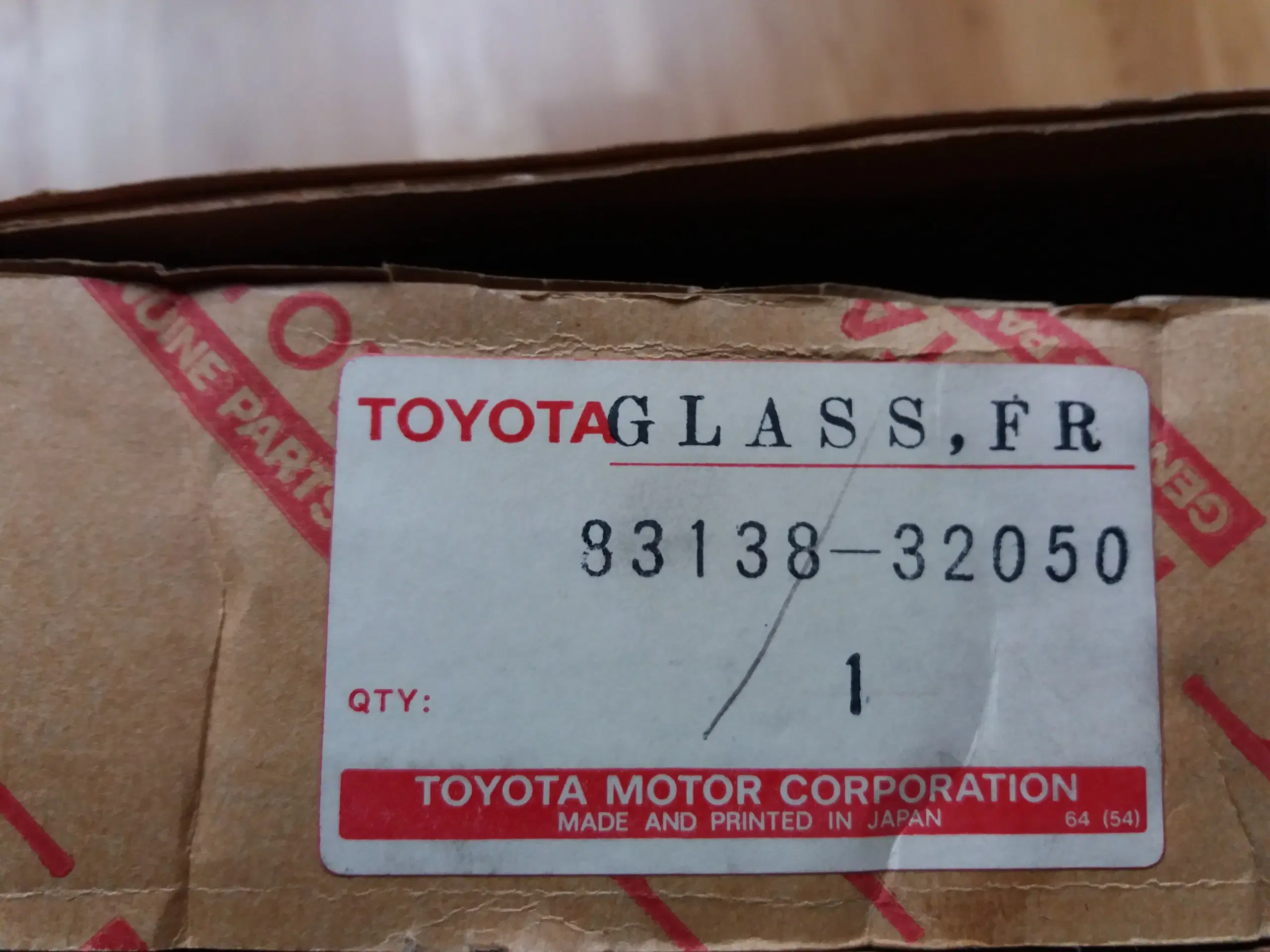 Glas for Spedometer Toyota Camry / Aurion mf