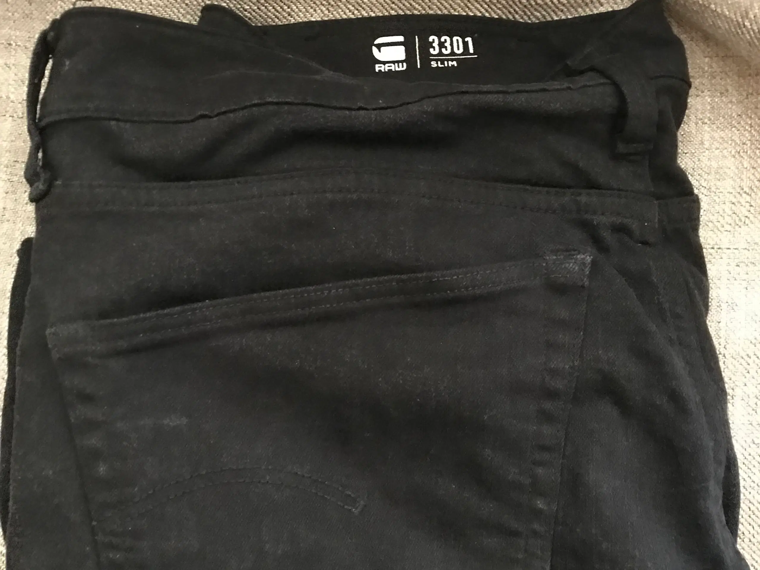 Bukser G-Star Raw str 52 Sort