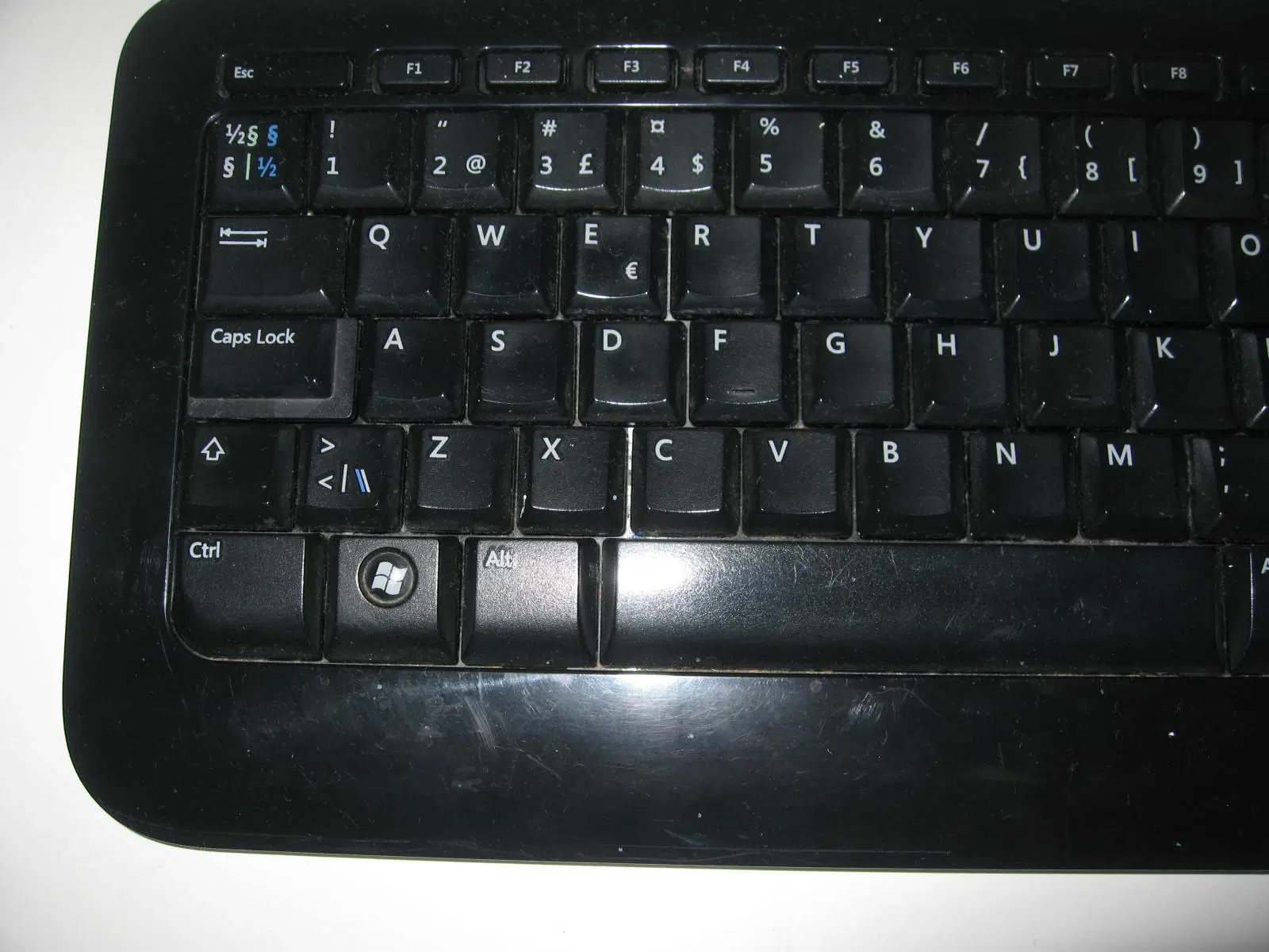 Microsoft tastatur og mus sæt