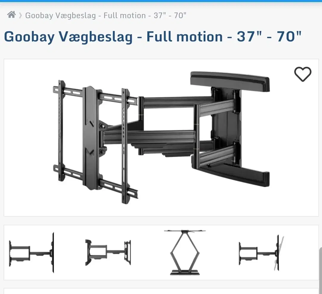 Tv dreje/vippebeslag